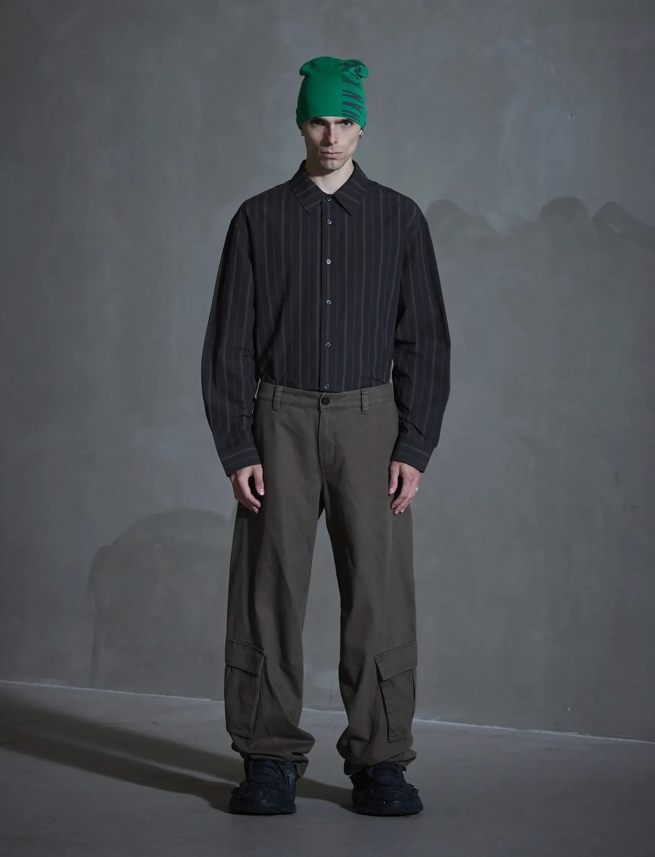 HAN Kjøbenhavn Washed Cargo Pants, 52, Brown, Bukser > Cargo-Bukser, Herre