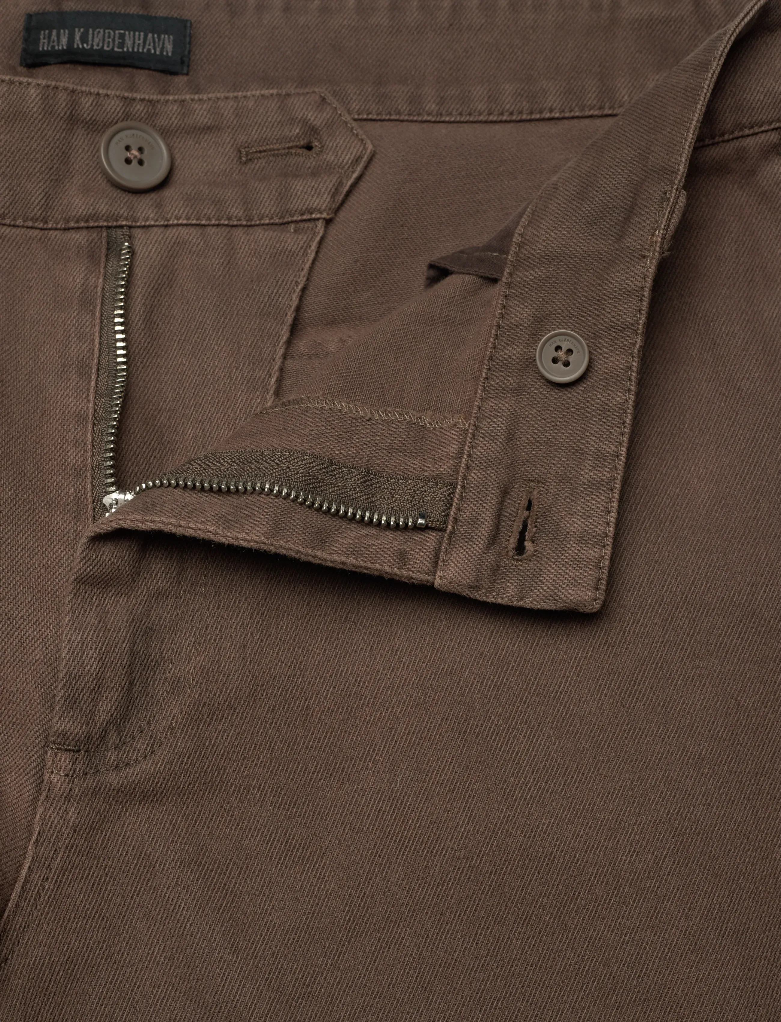 HAN Kjøbenhavn - Washed Cargo Pants - cargobukser - dark grey - 4