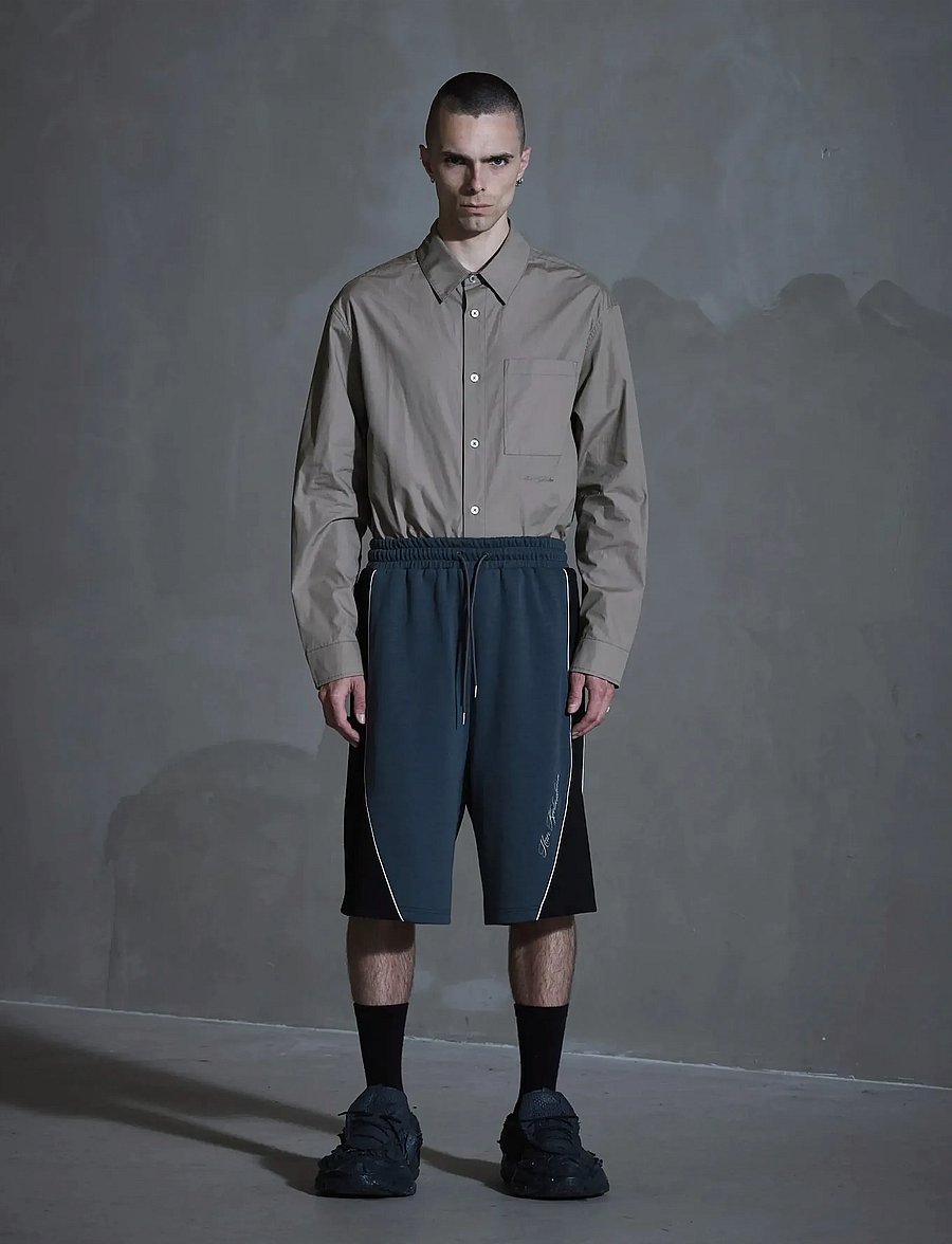 HAN Kjøbenhavn - Technical Logo Shorts - hosen - grey - 0
