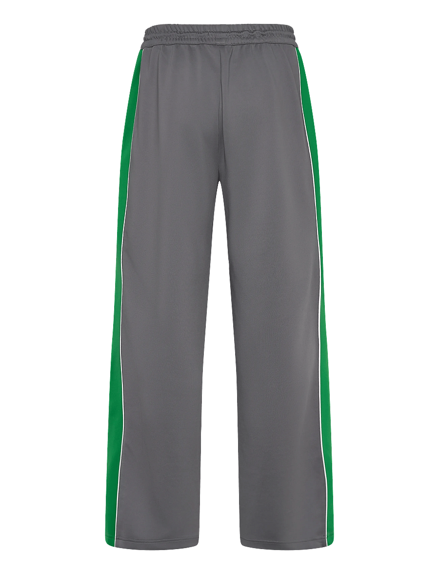 HAN Kjøbenhavn - Training Track Trousers - pantalon de sport - grey/ vibrant green - 2