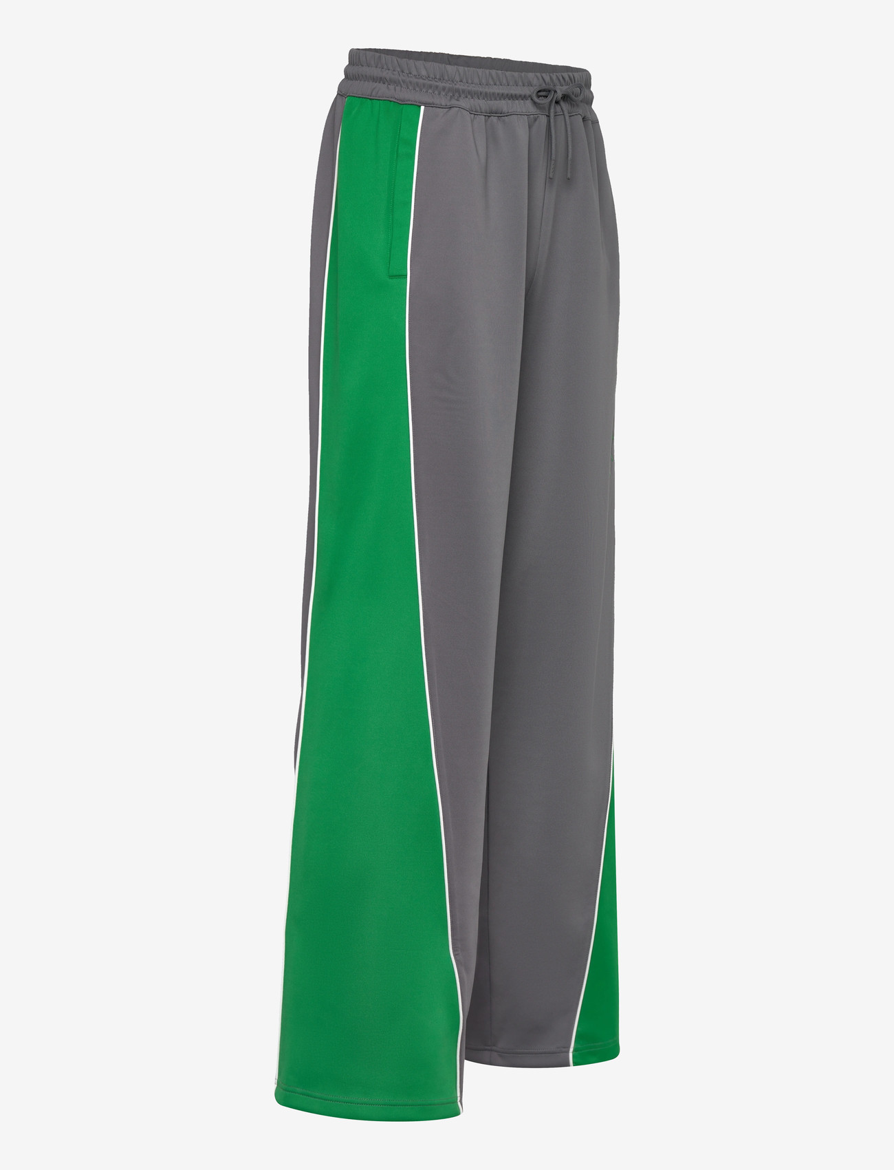 HAN Kjøbenhavn - Training Track Trousers - träningsbyxor - grey/ vibrant green - 3