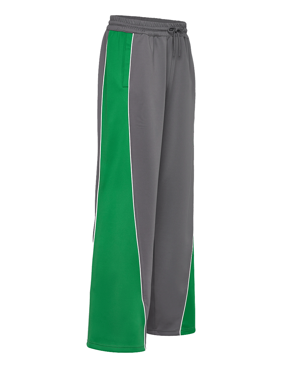 HAN Kjøbenhavn - Training Track Trousers - pantalon de sport - grey/ vibrant green - 3