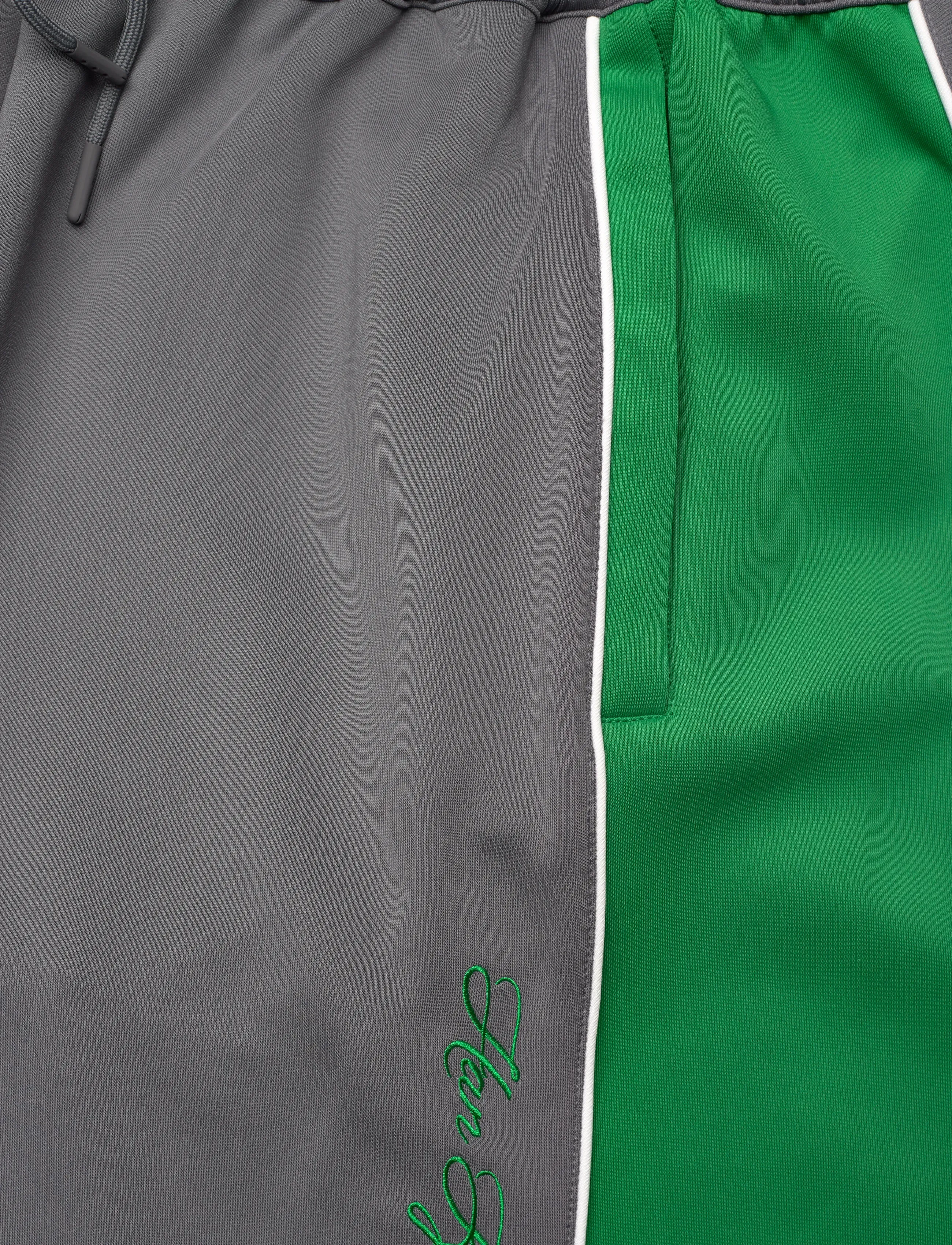 HAN Kjøbenhavn - Training Track Trousers - träningsbyxor - grey/ vibrant green - 5