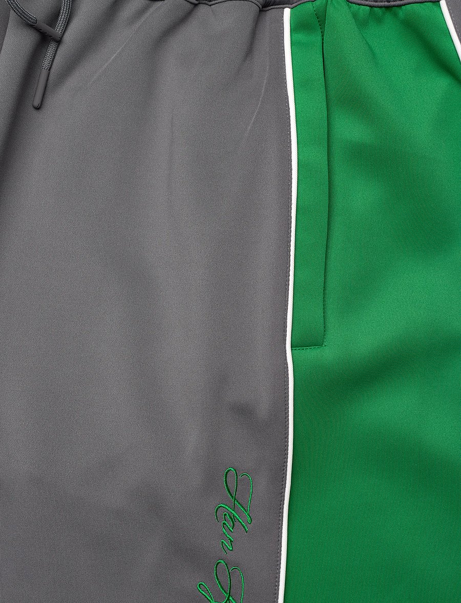 HAN Kjøbenhavn - Training Track Trousers - pantalon de sport - grey/ vibrant green - 5