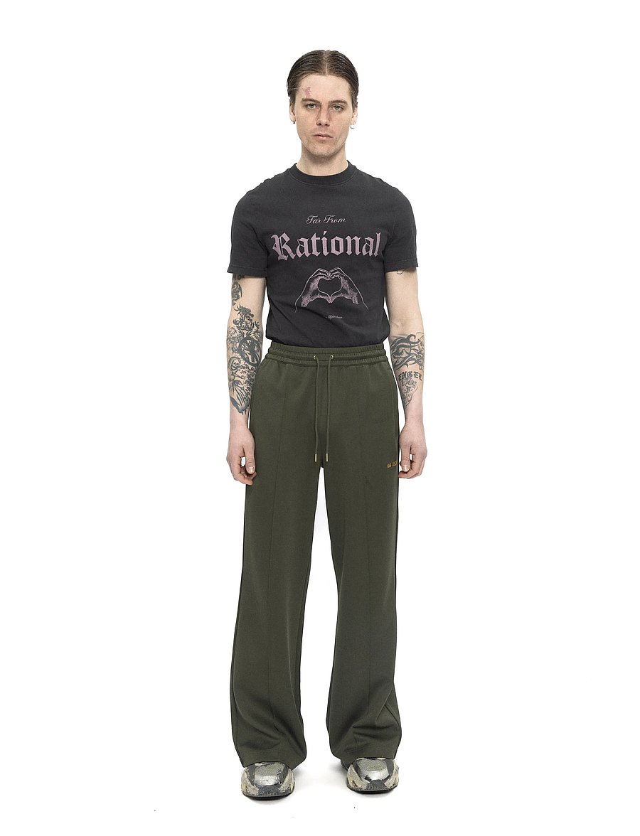 HAN Kjøbenhavn - Logo Track Pants - shop efter anledning - deep green - 0