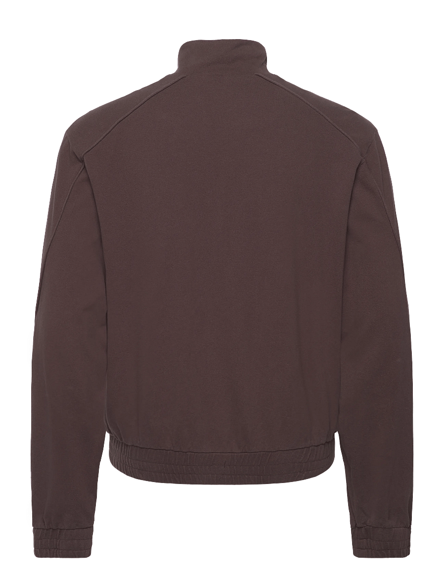 HAN Kjøbenhavn - Logo Training Track Jacket - lendurijakid - dark brown - 2
