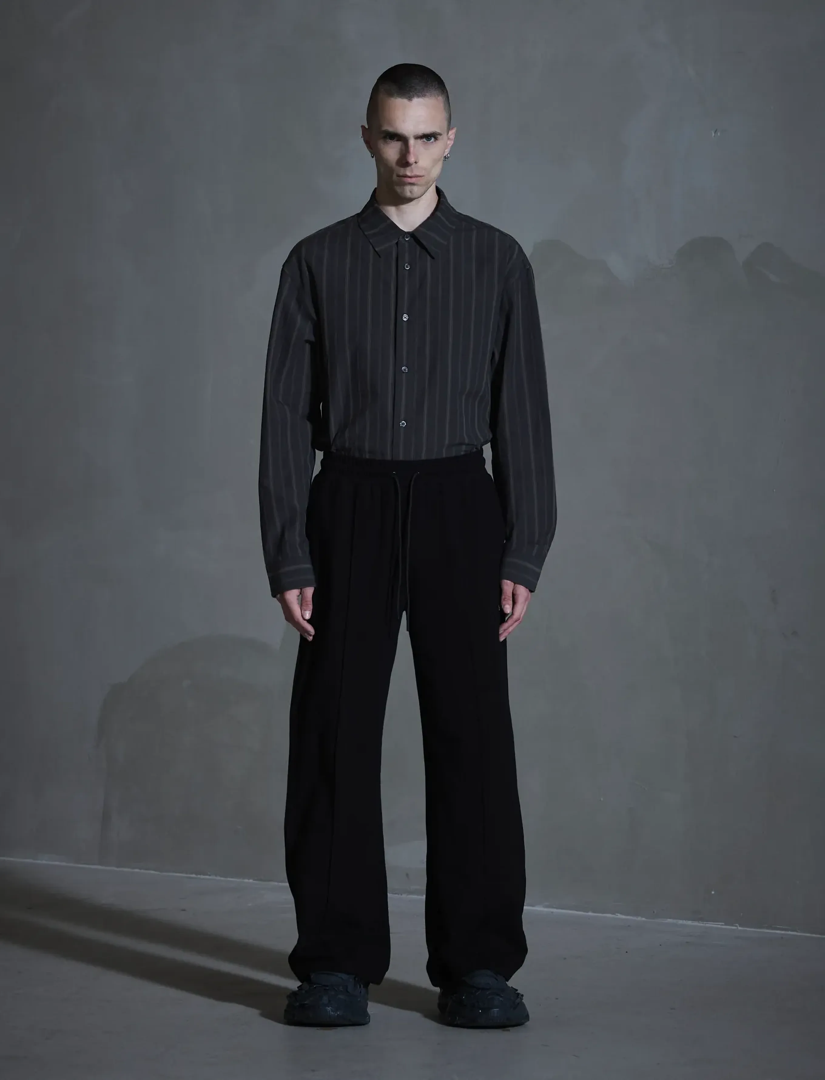 HAN Kjøbenhavn Logo Training Trousers - Riided - BLACK / black