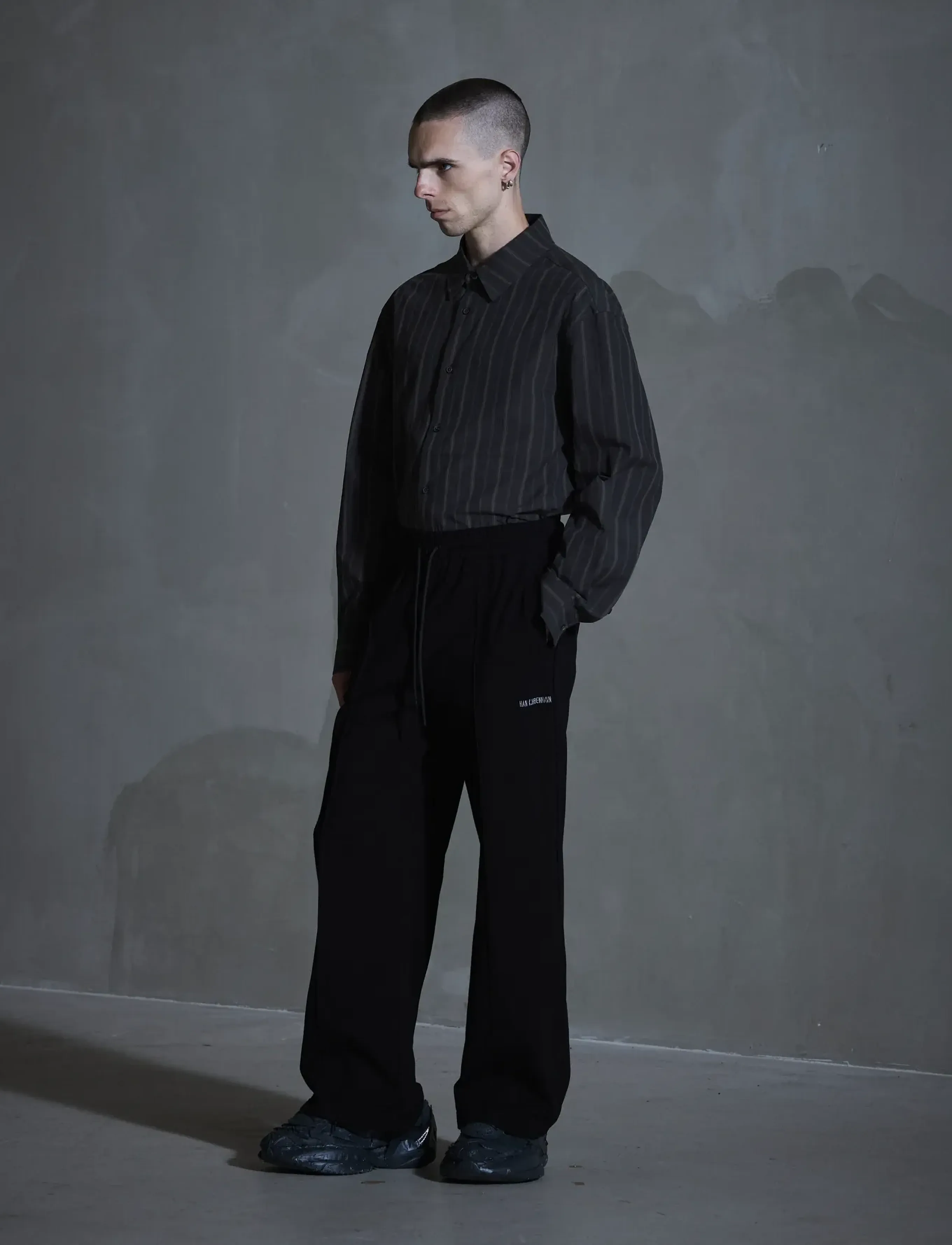 HAN Kjøbenhavn - Logo Training Trousers - pantalons décontractés - black - 4