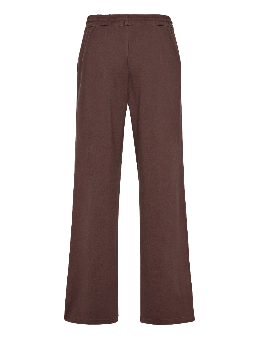 HAN Kjøbenhavn - Logo Training Trousers - rennot - dark brown - 2