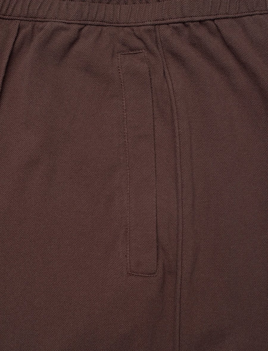 HAN Kjøbenhavn - Logo Training Trousers - rennot - dark brown - 5