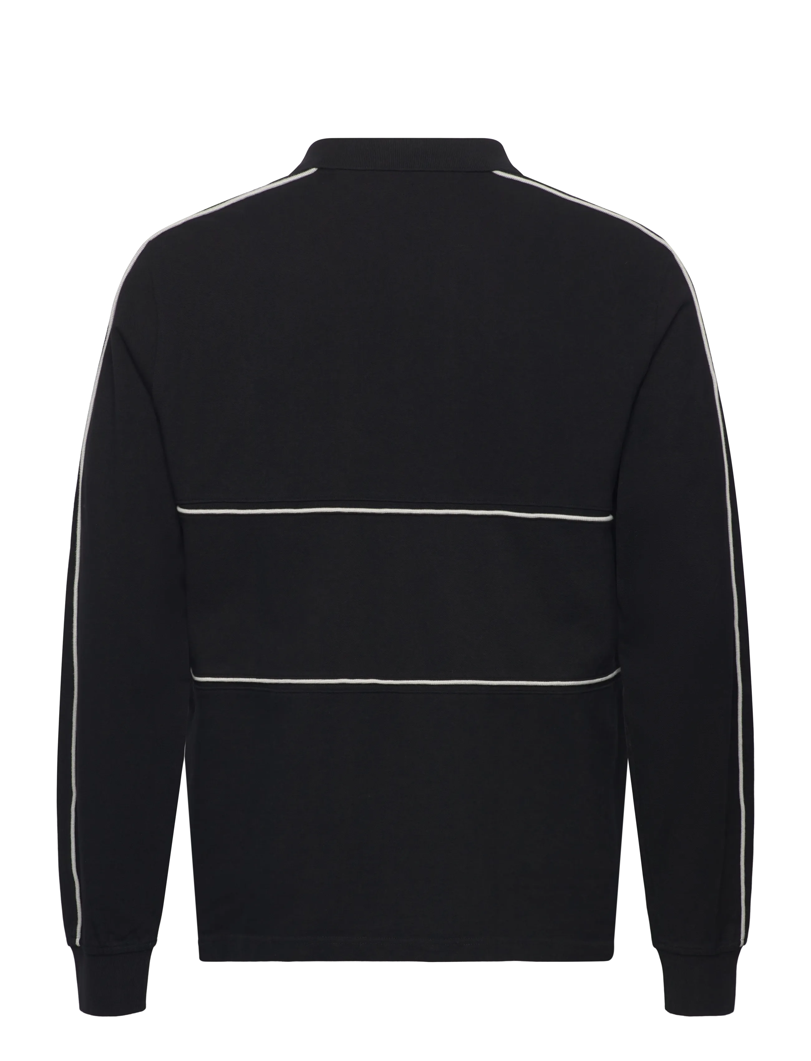 HAN Kjøbenhavn - Logo LS Polo Shirt - langerma pólóbolir - black - 2