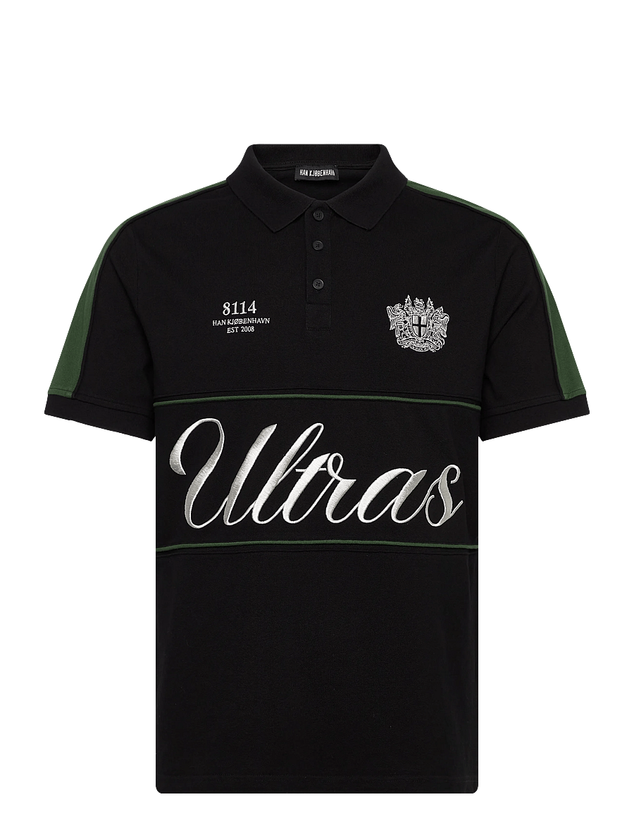 HAN Kjøbenhavn - Logo Polo Tee - kortærmede poloer - black - 1