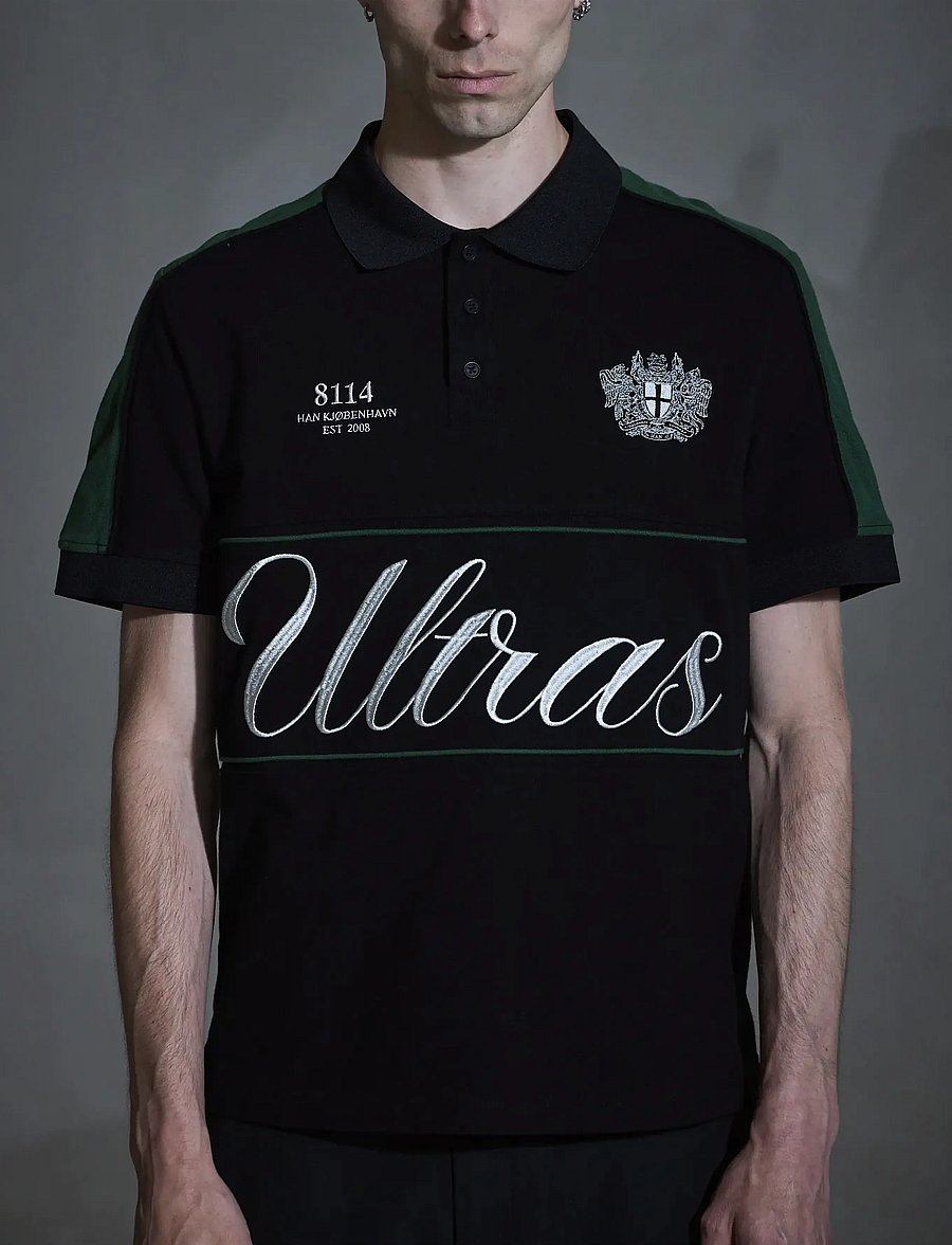 HAN Kjøbenhavn - Logo Polo Tee - kortærmede poloer - black - 0