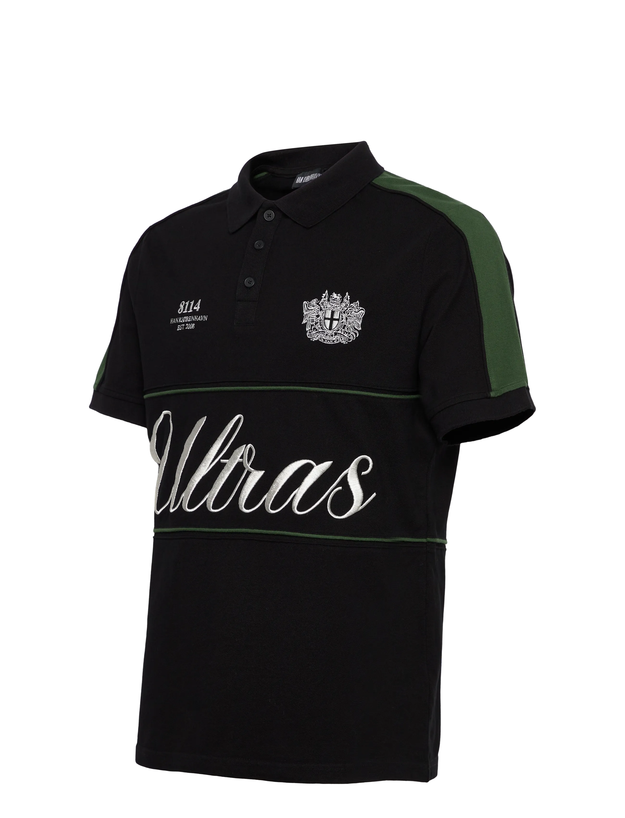 HAN Kjøbenhavn - Logo Polo Tee - kortærmede poloer - black - 3