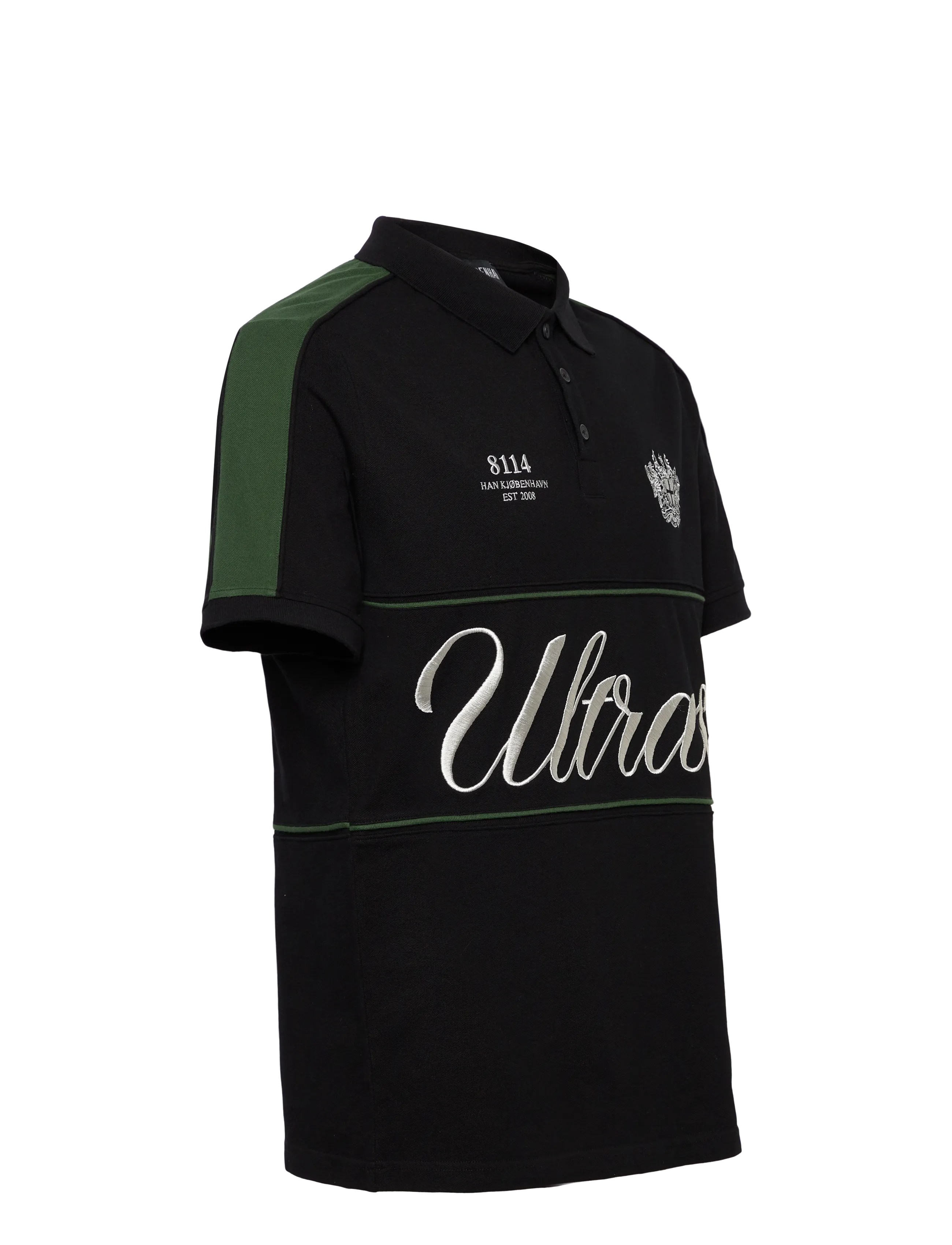 HAN Kjøbenhavn - Logo Polo Tee - kortærmede poloer - black - 4
