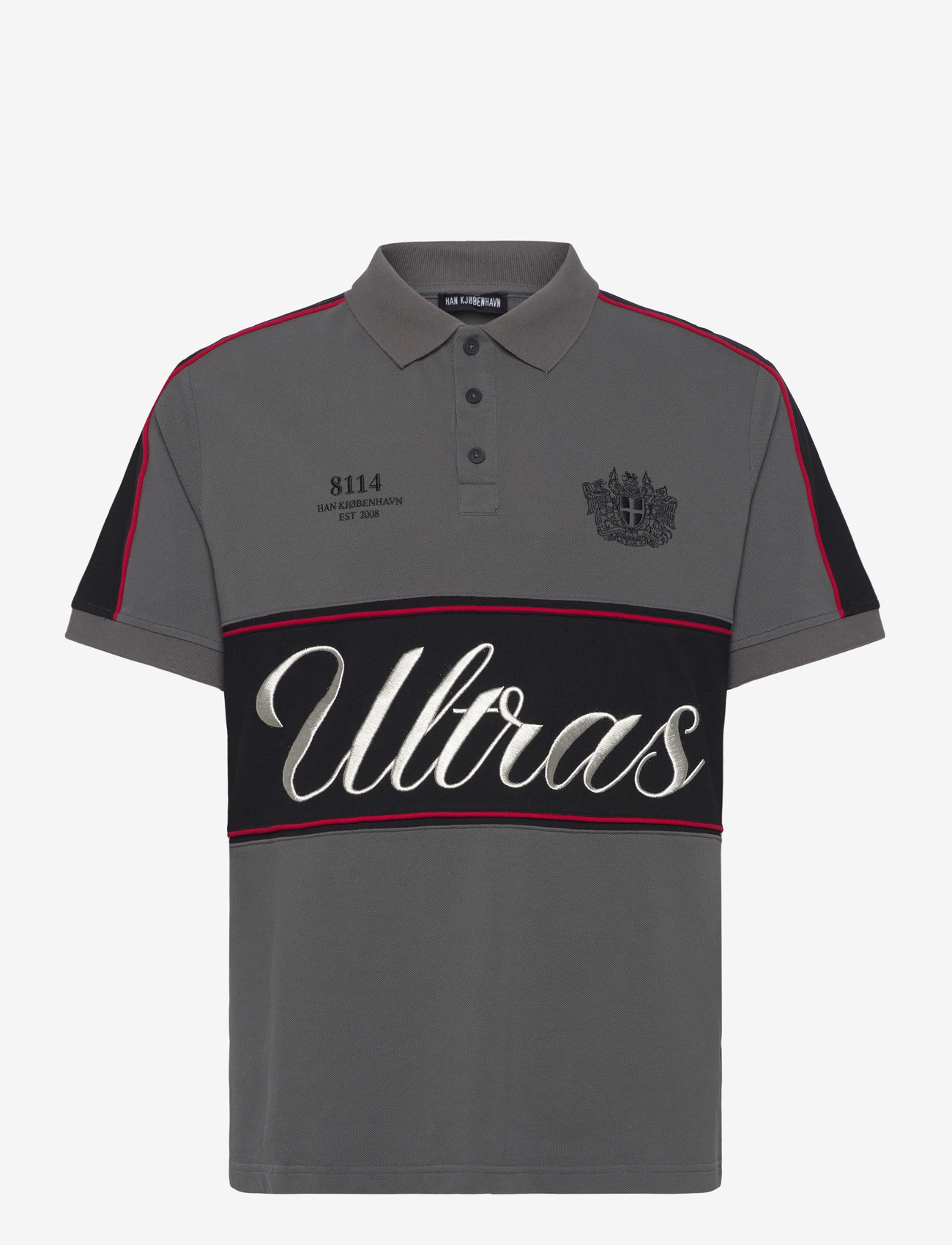 HAN Kjøbenhavn - Logo Polo Tee - kurzärmelig - dark grey - 0