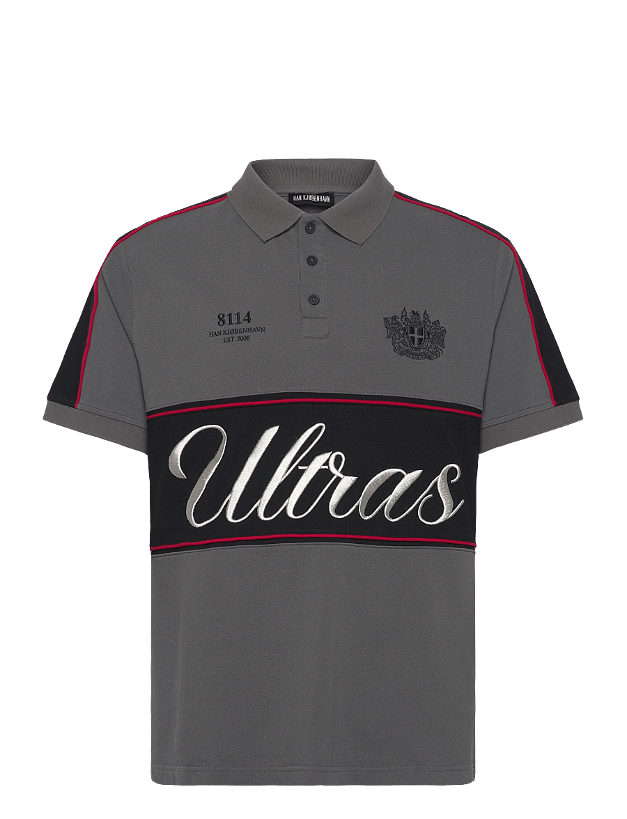HAN Kjøbenhavn - Logo Polo Tee - kortærmede poloer - dark grey - 1