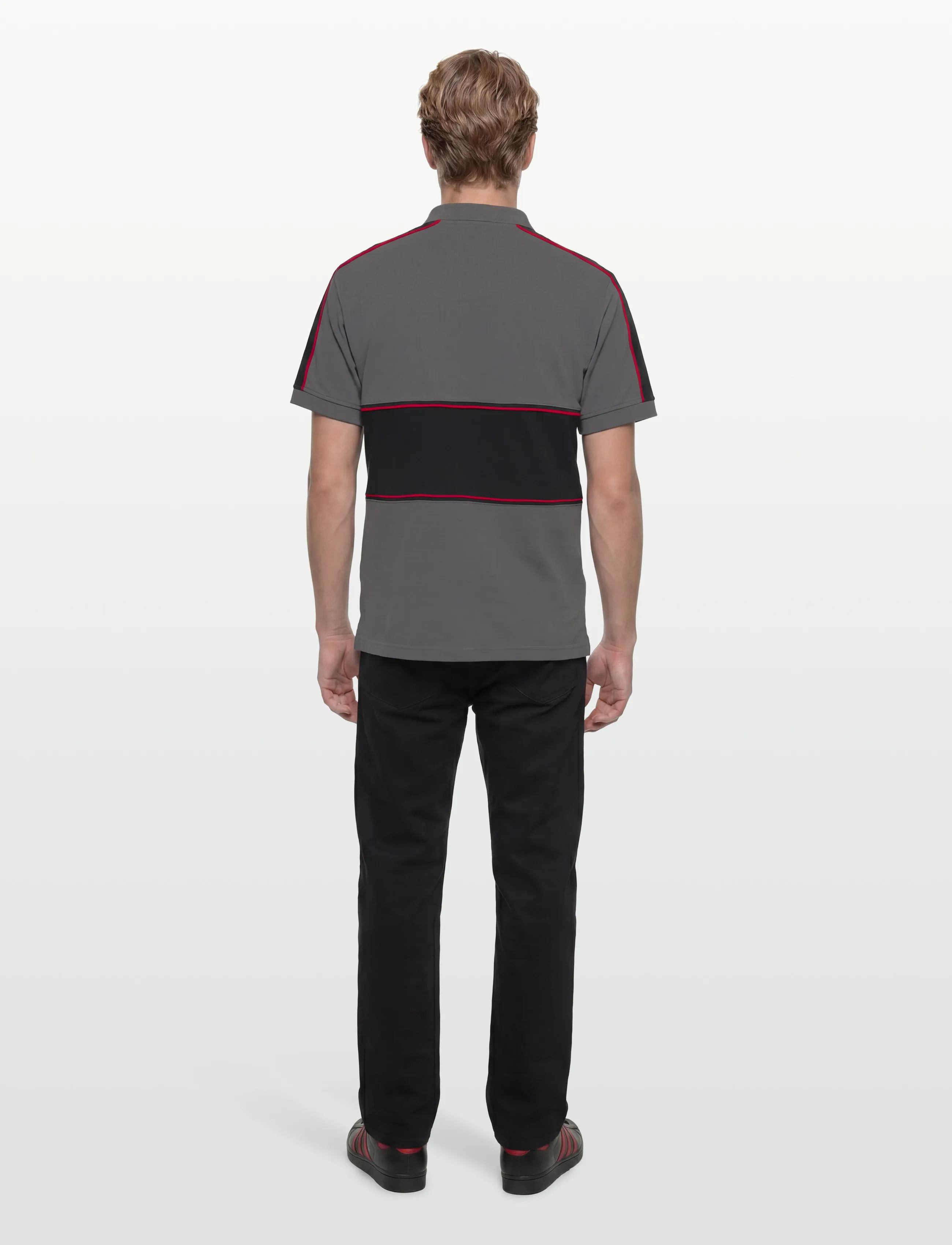 HAN Kjøbenhavn - Logo Polo Tee - kortærmede poloer - dark grey - 4