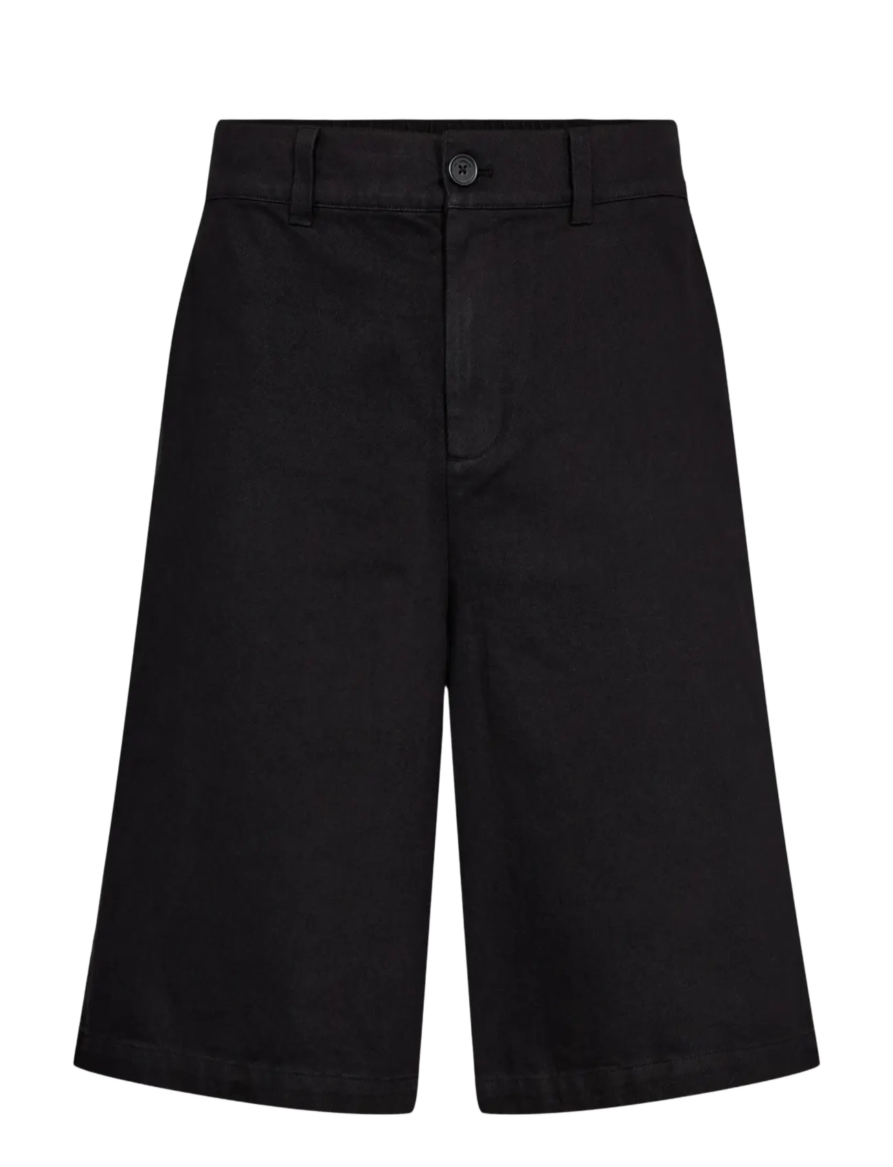 HAN Kjøbenhavn Washed Cotton Shorts - Chinot - BLACK / black