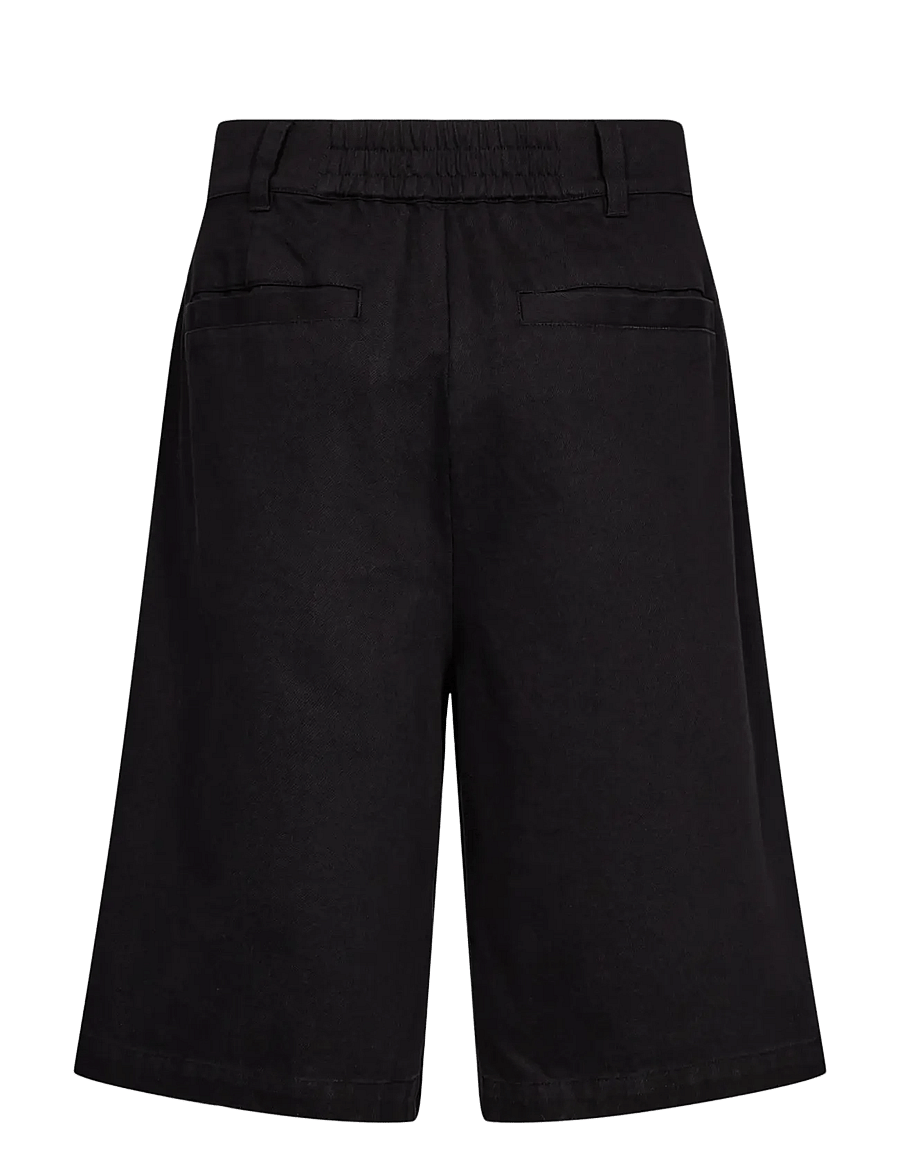 HAN Kjøbenhavn - Washed Cotton Shorts - casual shorts - black - 2