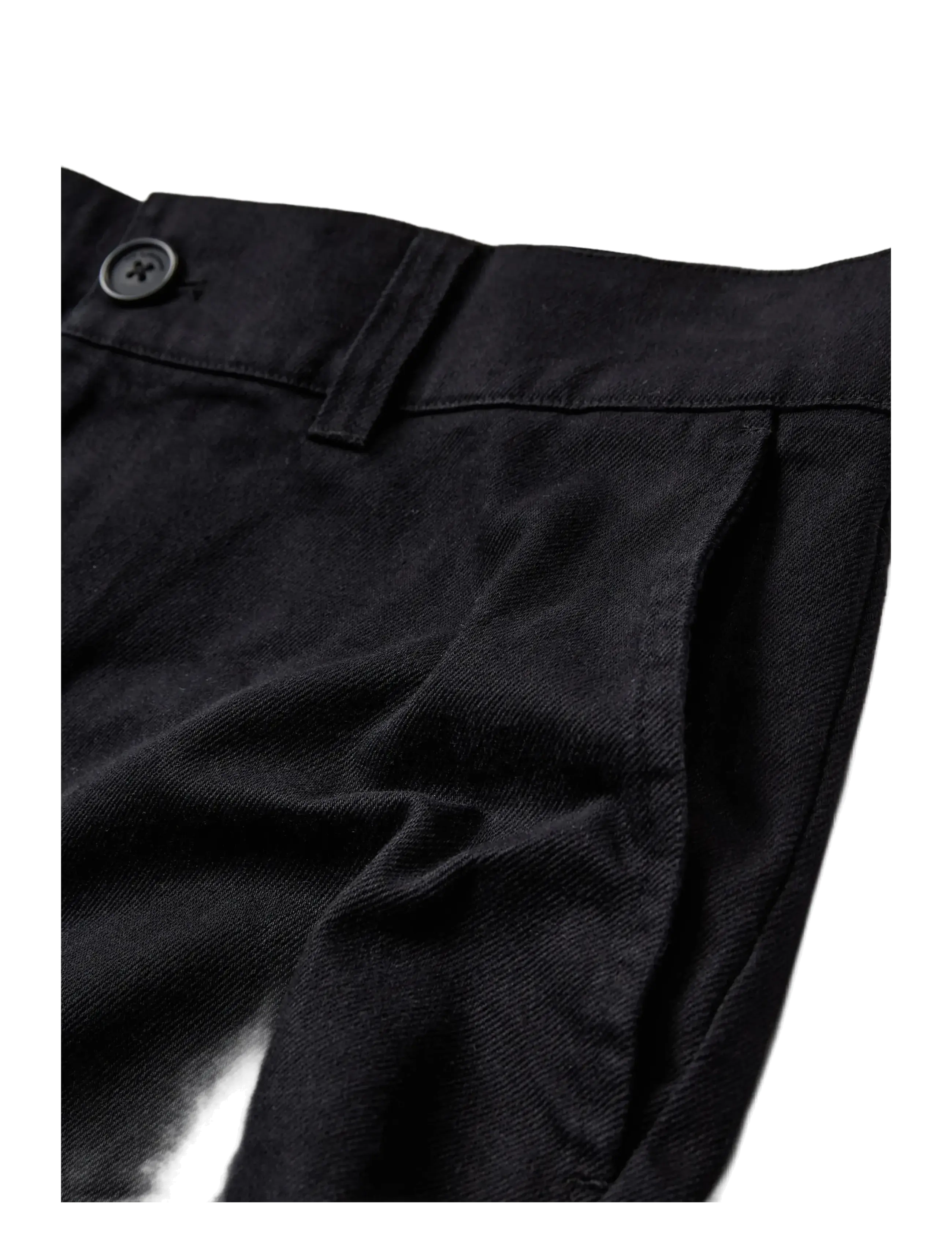 HAN Kjøbenhavn - Washed Cotton Shorts - casual shorts - black - 3
