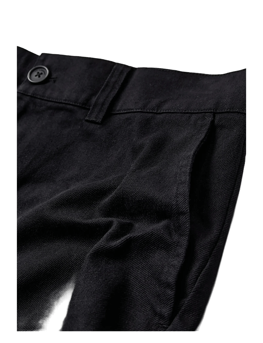 HAN Kjøbenhavn - Washed Cotton Shorts - casual shorts - black - 3