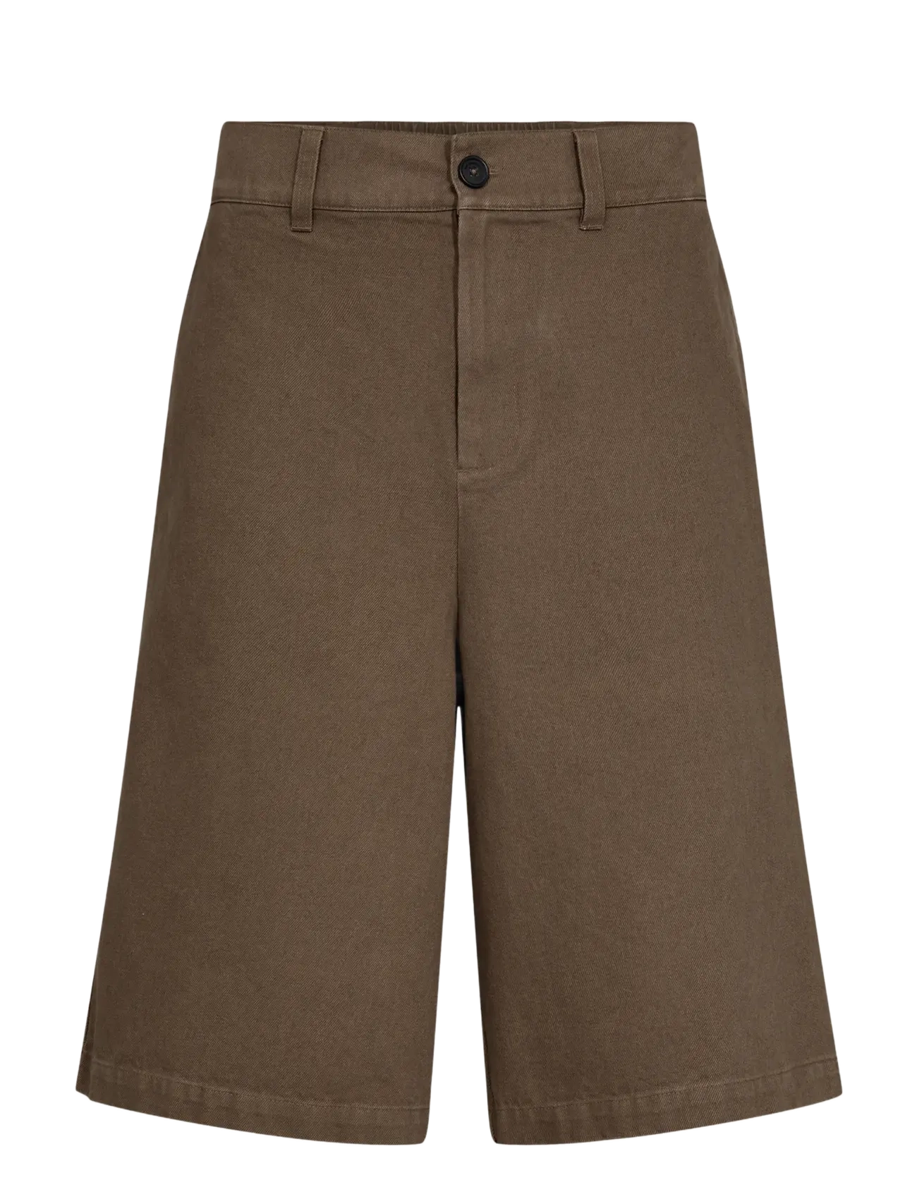 HAN Kjøbenhavn Washed Cotton Shorts - Frjálslegar stuttbuxur - DUSTY BROWN / brown