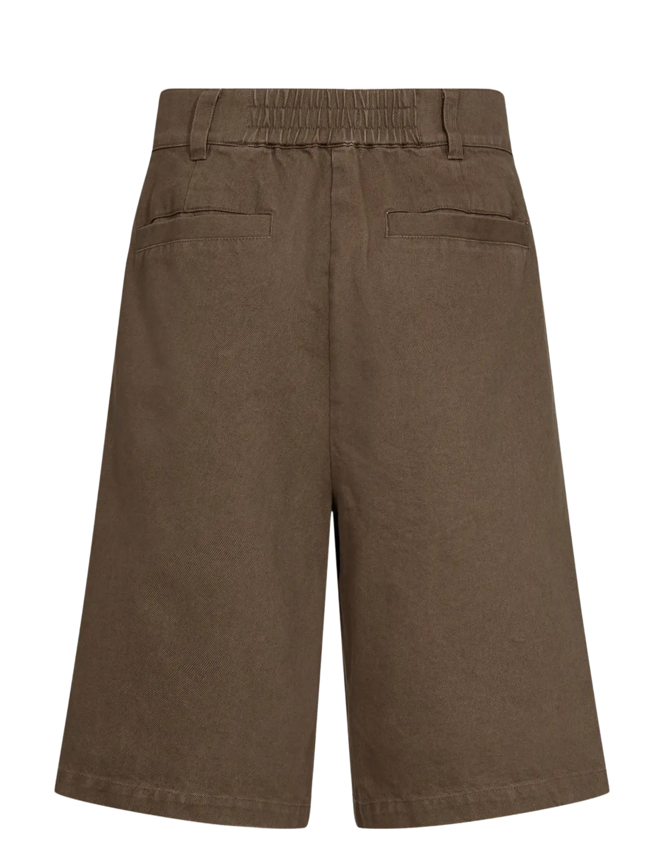 HAN Kjøbenhavn - Washed Cotton Shorts - rennot - dusty brown - 2