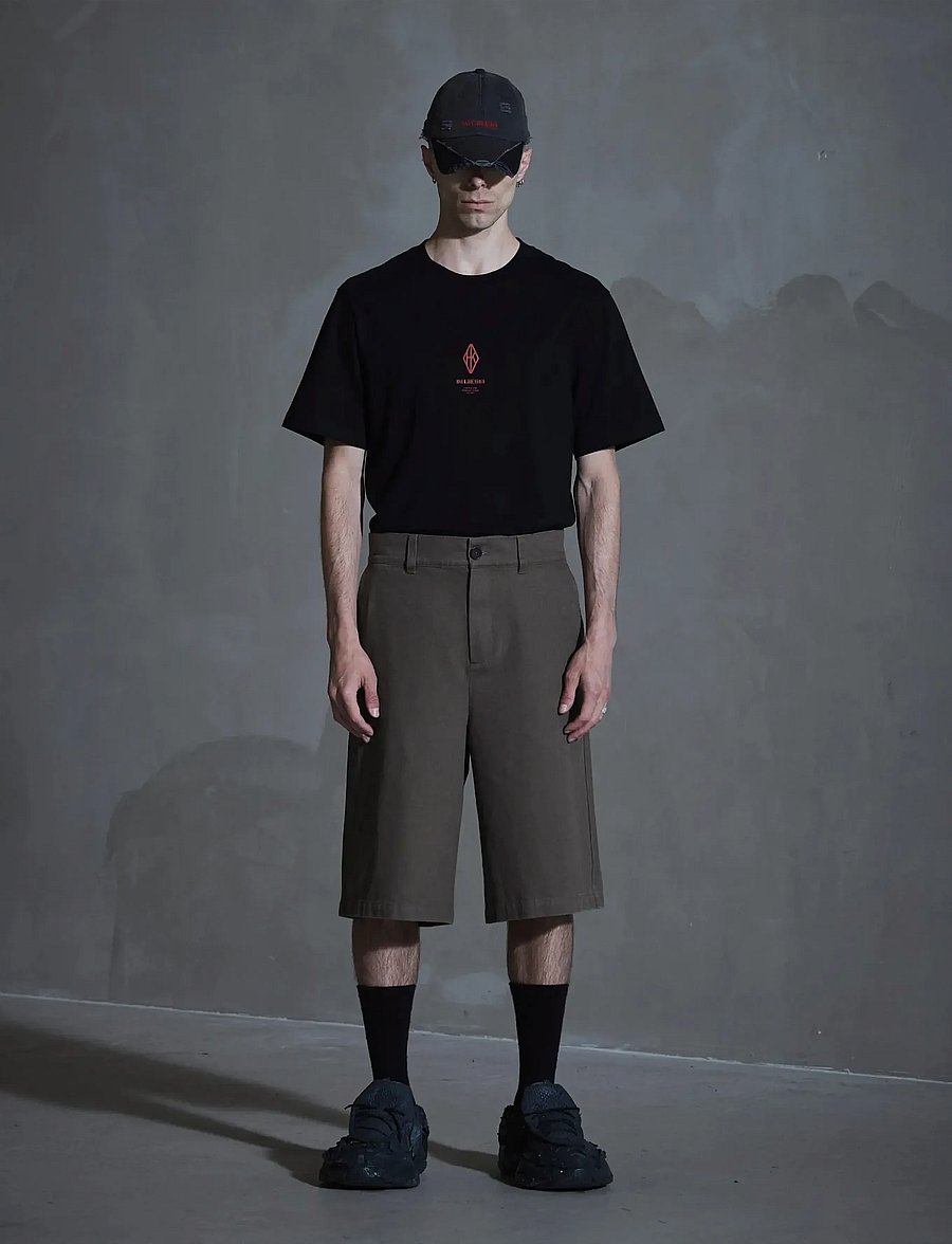 HAN Kjøbenhavn - Washed Cotton Shorts - casual shorts - dusty brown - 0