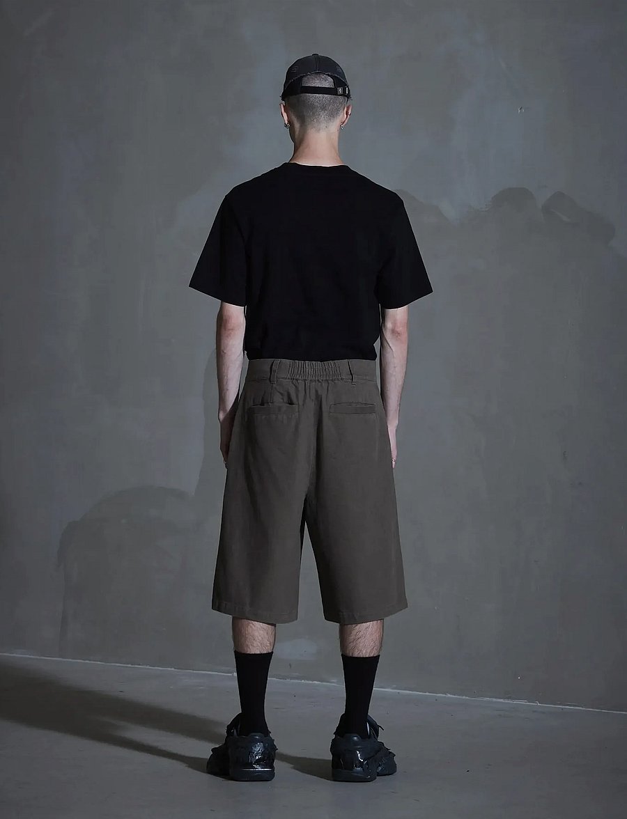 HAN Kjøbenhavn - Washed Cotton Shorts - casual shorts - dusty brown - 4