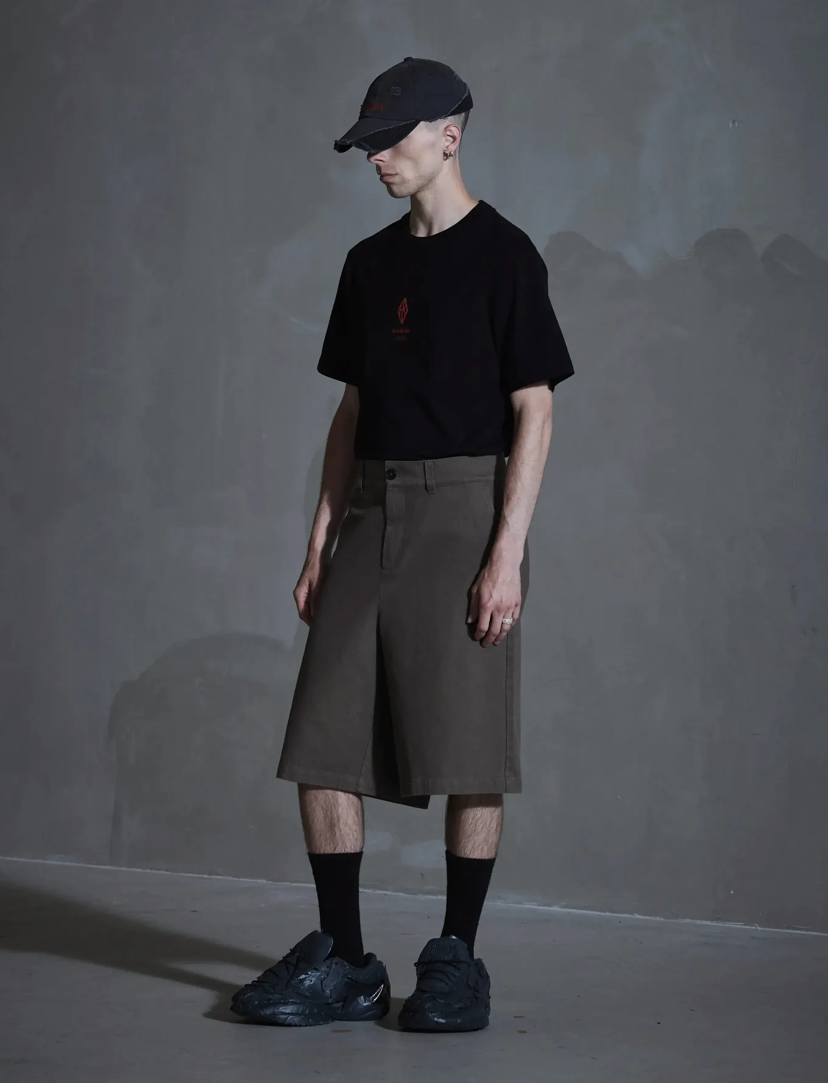 HAN Kjøbenhavn Washed Cotton Shorts herr – bild 4
