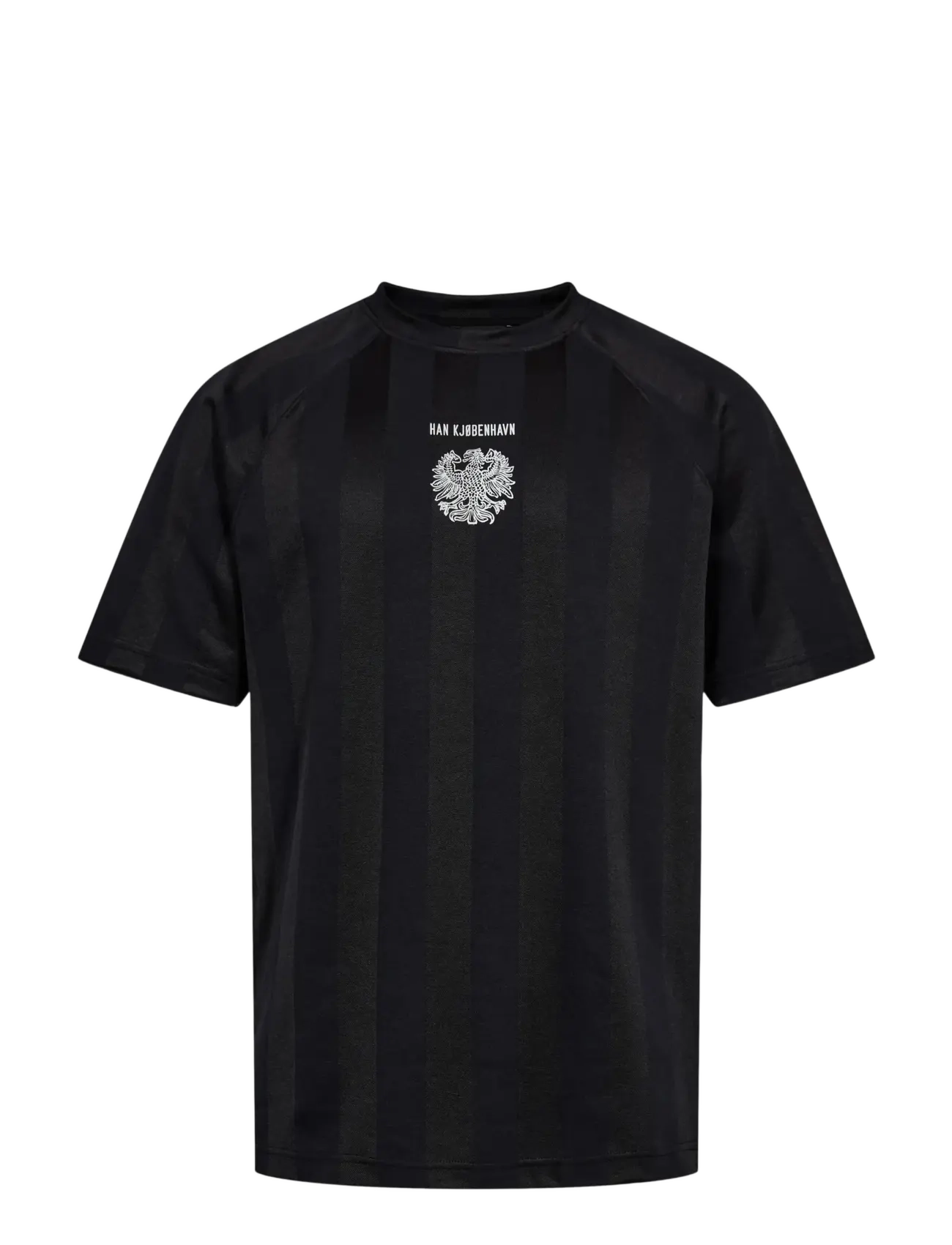 HAN KJØBENHAVN Crest Football Tee Schwarz - XL - Herren