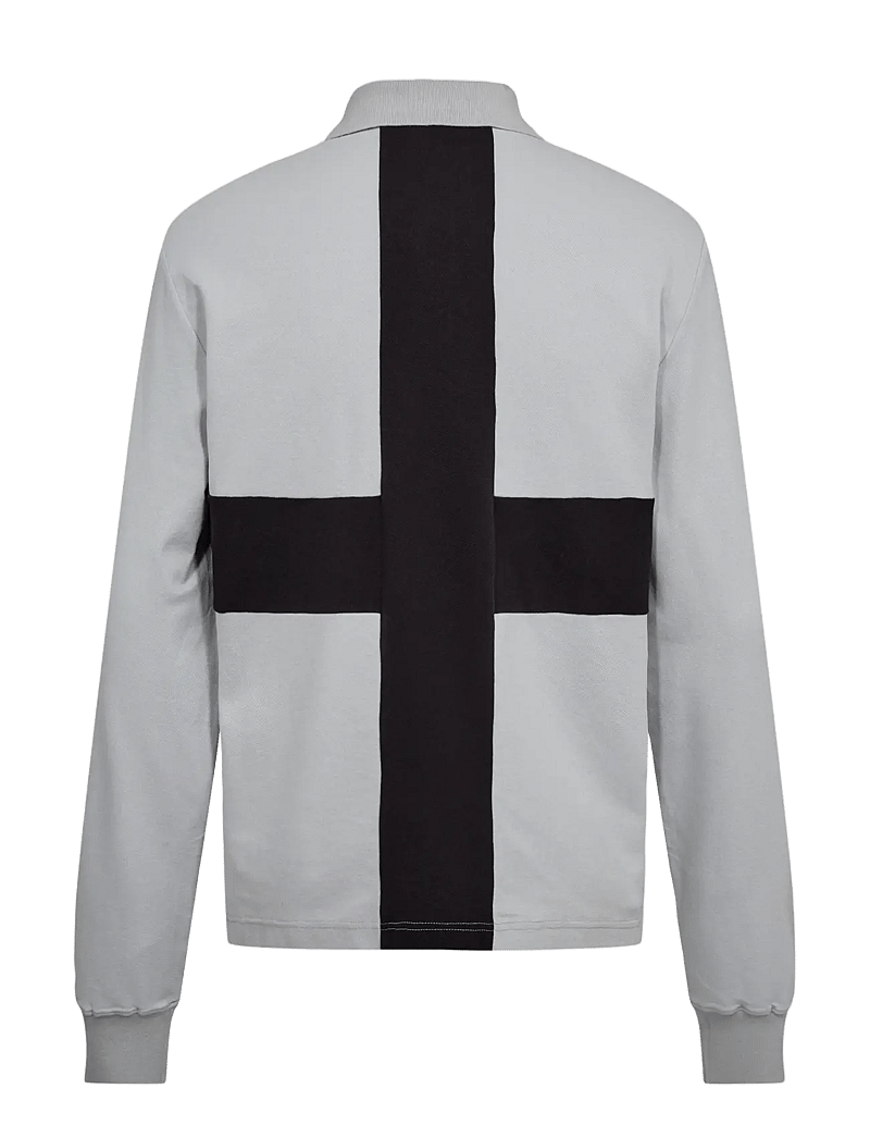 HAN Kjøbenhavn - Distrikt Polo LS - långärmade pikéer - light grey - 2
