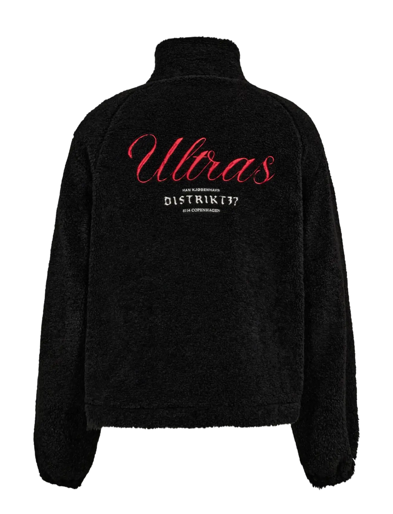 HAN Kjøbenhavn - Ultras Fleece Jacket - vestes de printemps - washed black - 2