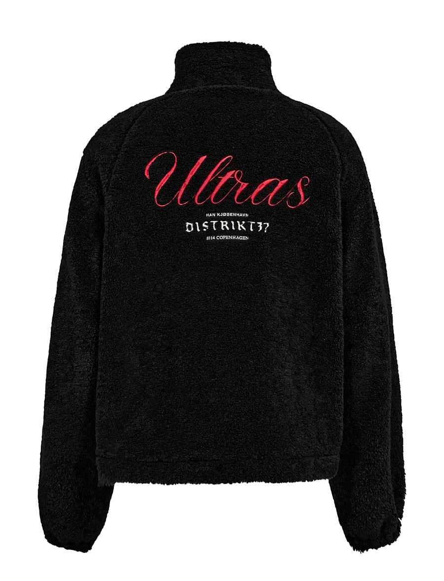 HAN Kjøbenhavn - Ultras Fleece Jacket - vårjackor - washed black - 2