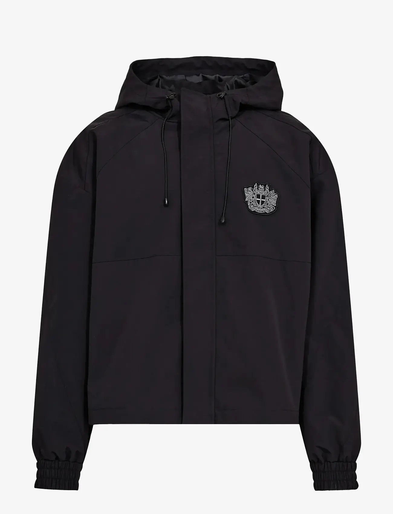 HAN Kjøbenhavn - Crest Windbreaker - forårsjakker - black - 1