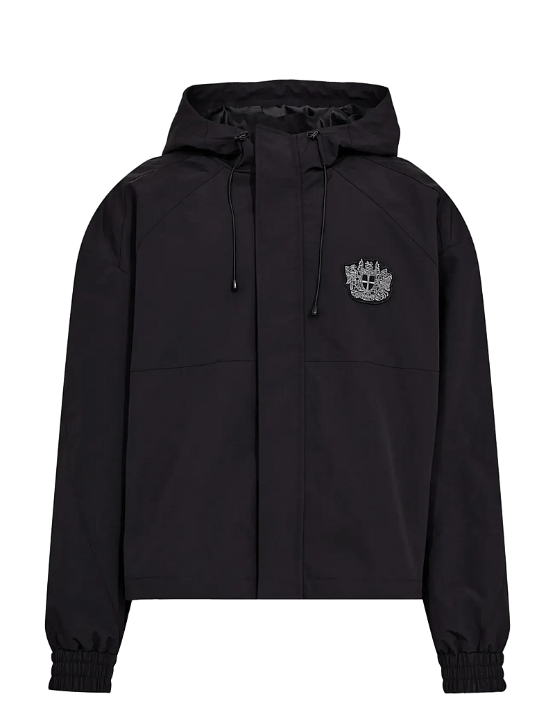 HAN Kjøbenhavn - Crest Windbreaker - forårsjakker - black - 1