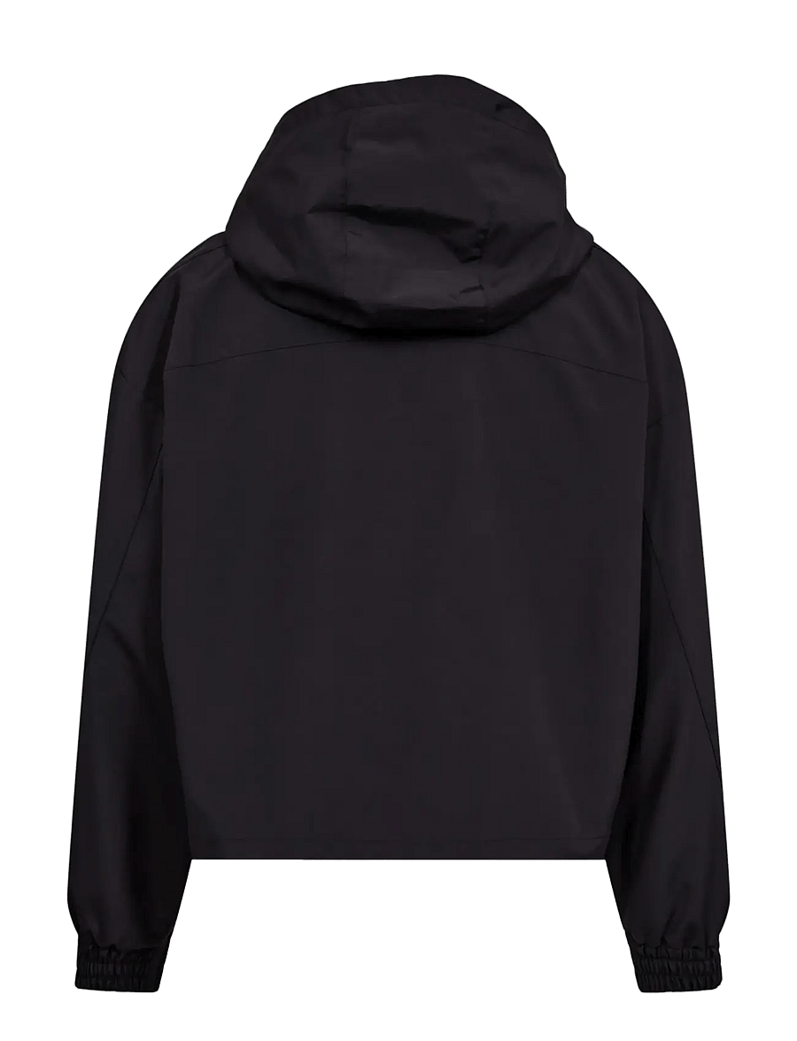 HAN Kjøbenhavn - Crest Windbreaker - vårjackor - black - 2