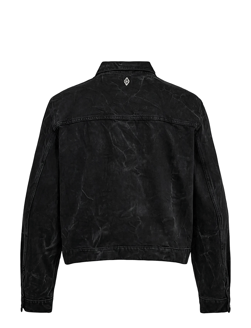 HAN Kjøbenhavn - Denim Overshirt - unlined denim jackets - black vein - 2