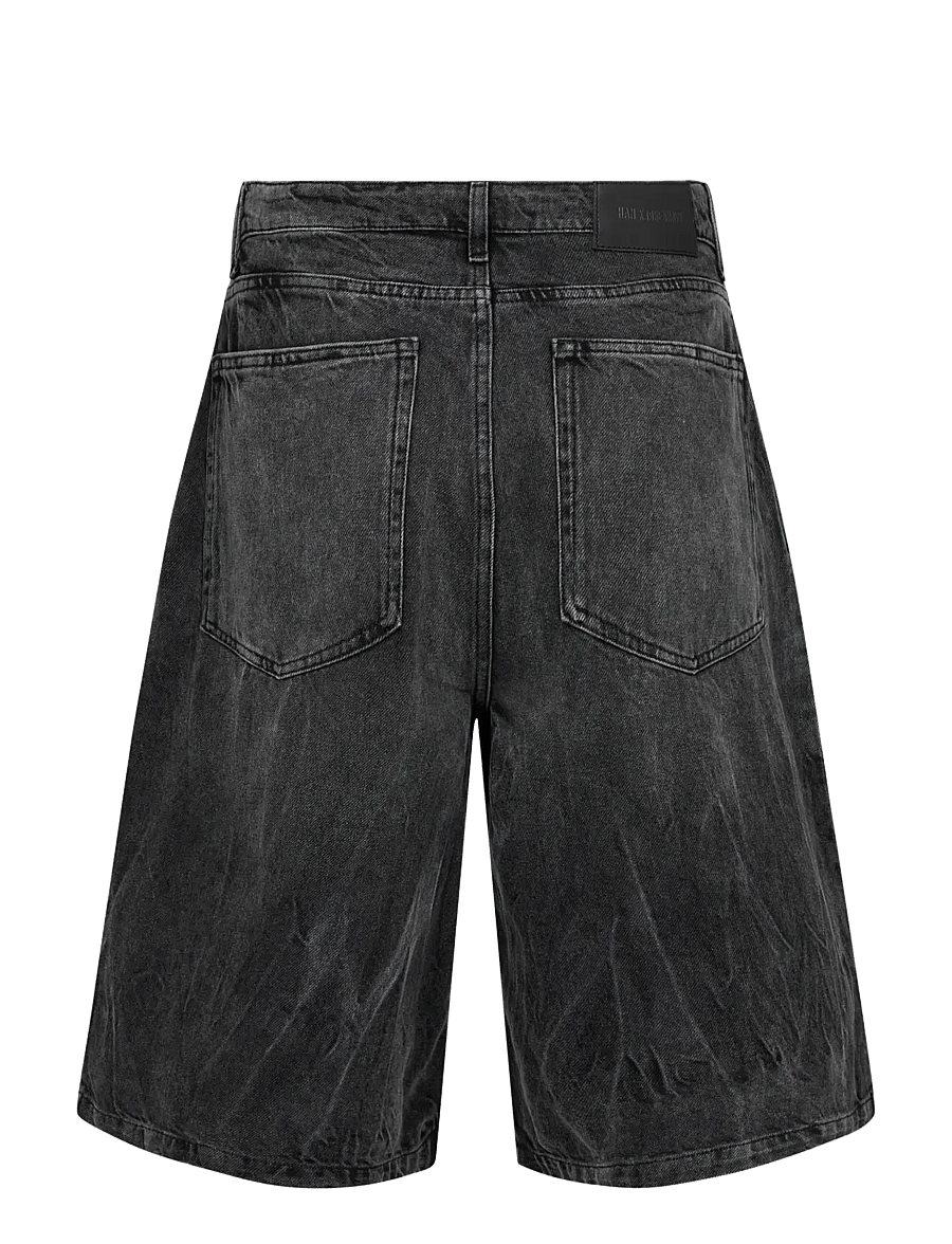 HAN Kjøbenhavn - Denim Jorts - jeans shorts - black vein - 2