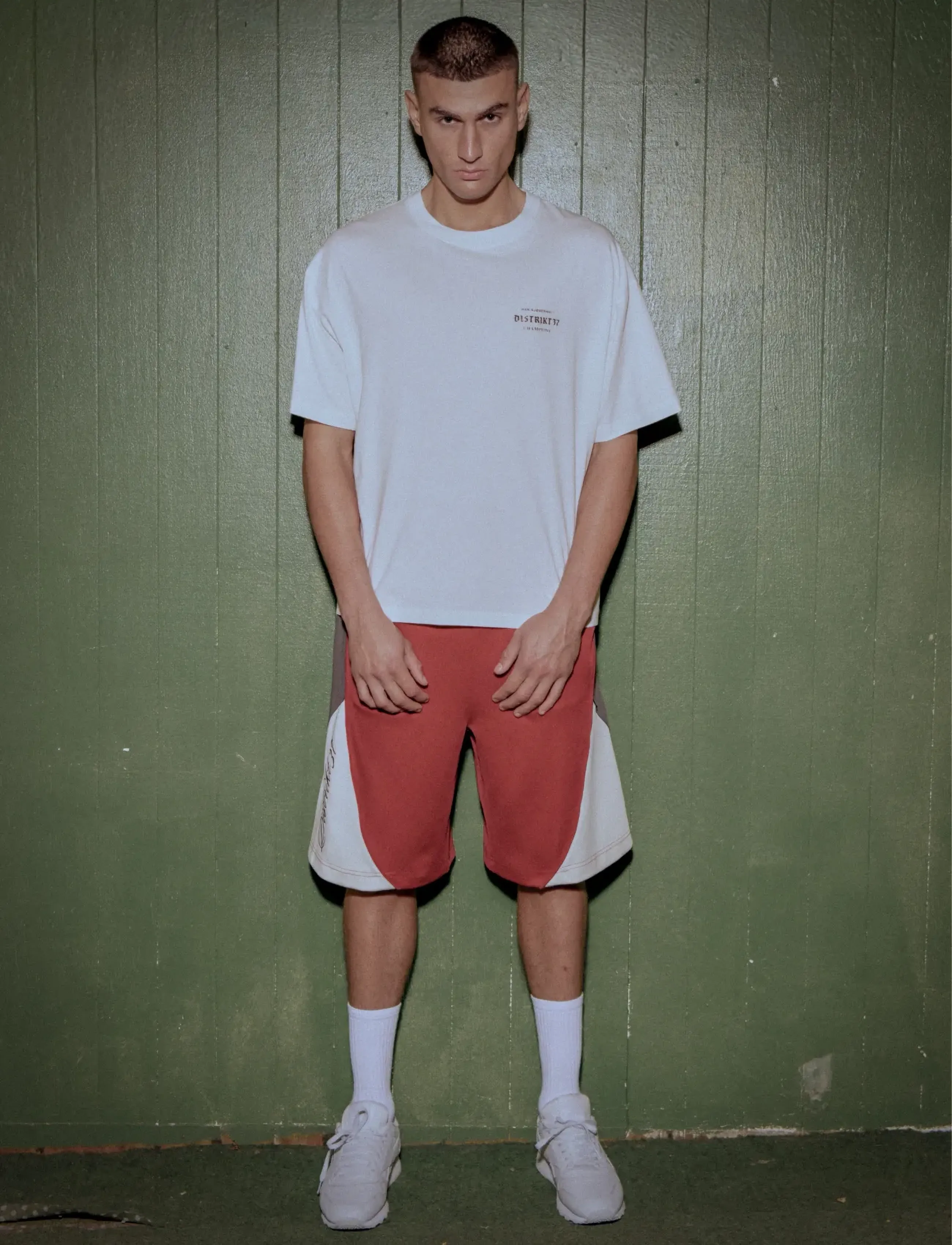 HAN Kjøbenhavn Vintage Distrikt Shorts, XL, Sport Rot - Casual Männerswear