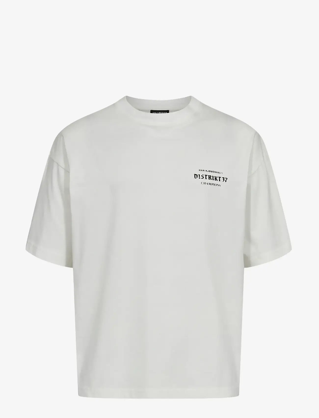 HAN Kjøbenhavn - Trophy Oversized Tee - kurzärmelig - white - 1