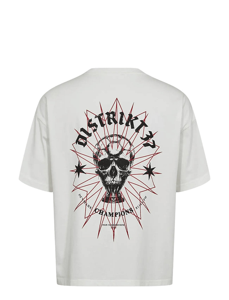 HAN Kjøbenhavn - Trophy Oversized Tee - kurzärmelig - white - 2