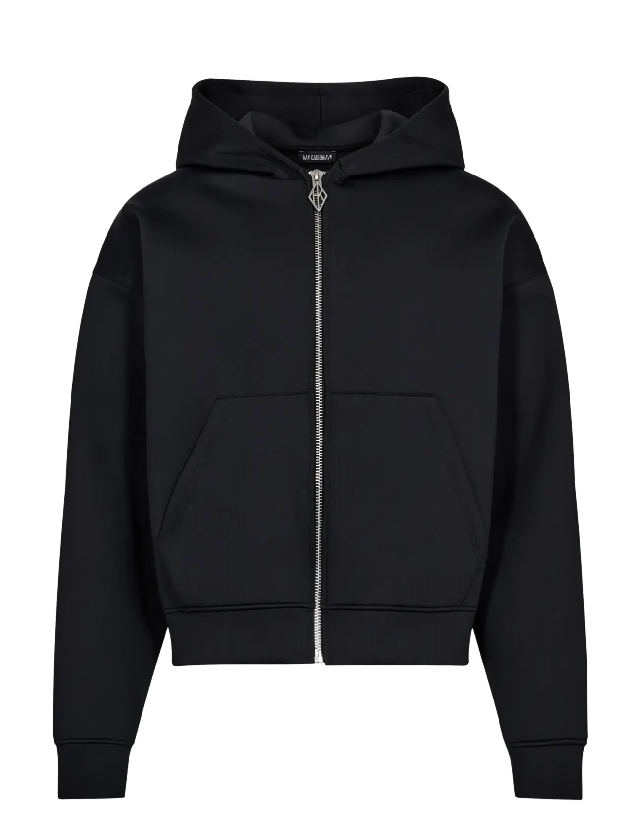 HAN Kjøbenhavn - Neoprene Hoodie - sweats à capuche - black - 1