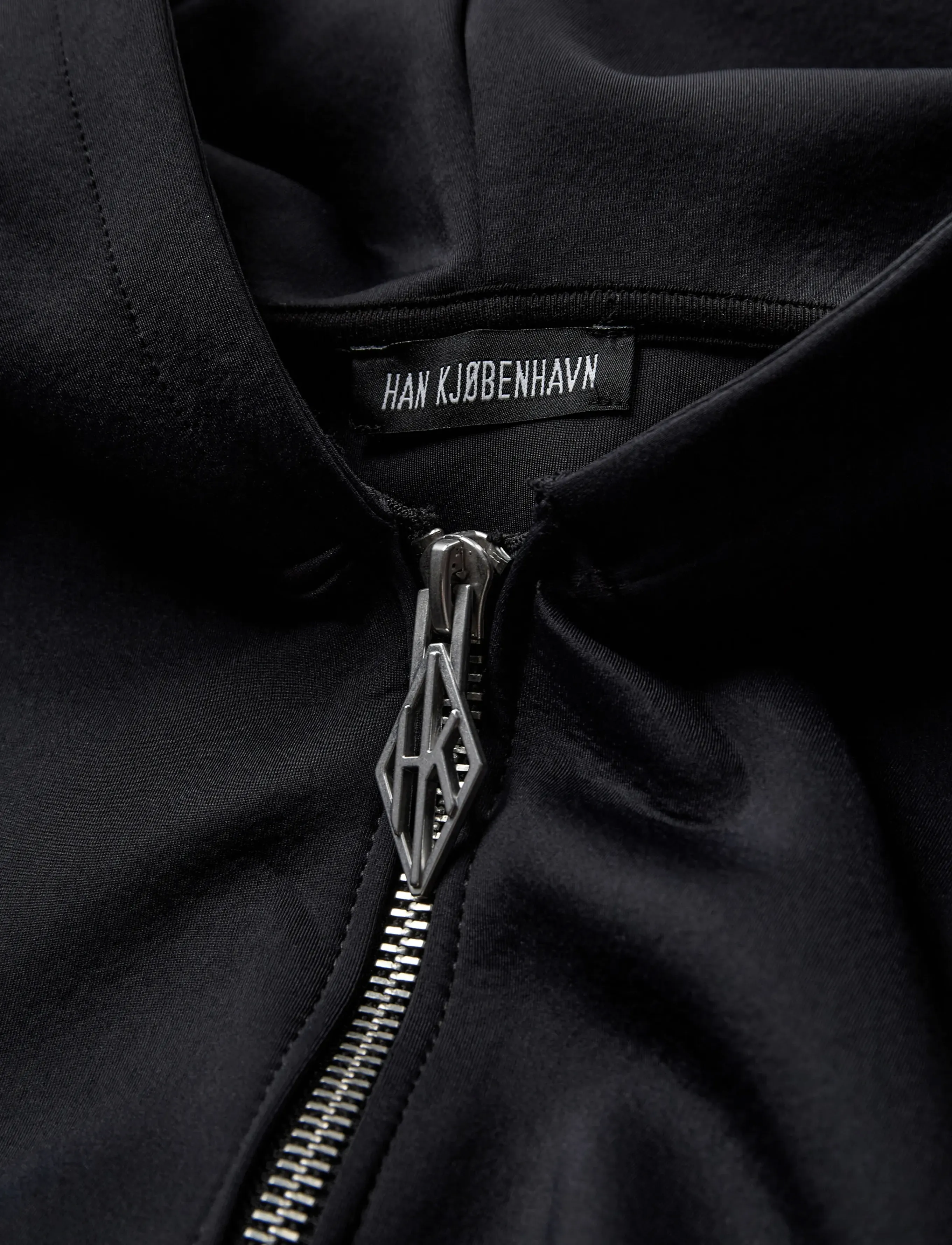 HAN Kjøbenhavn - Neoprene Hoodie - sweats à capuche - black - 3