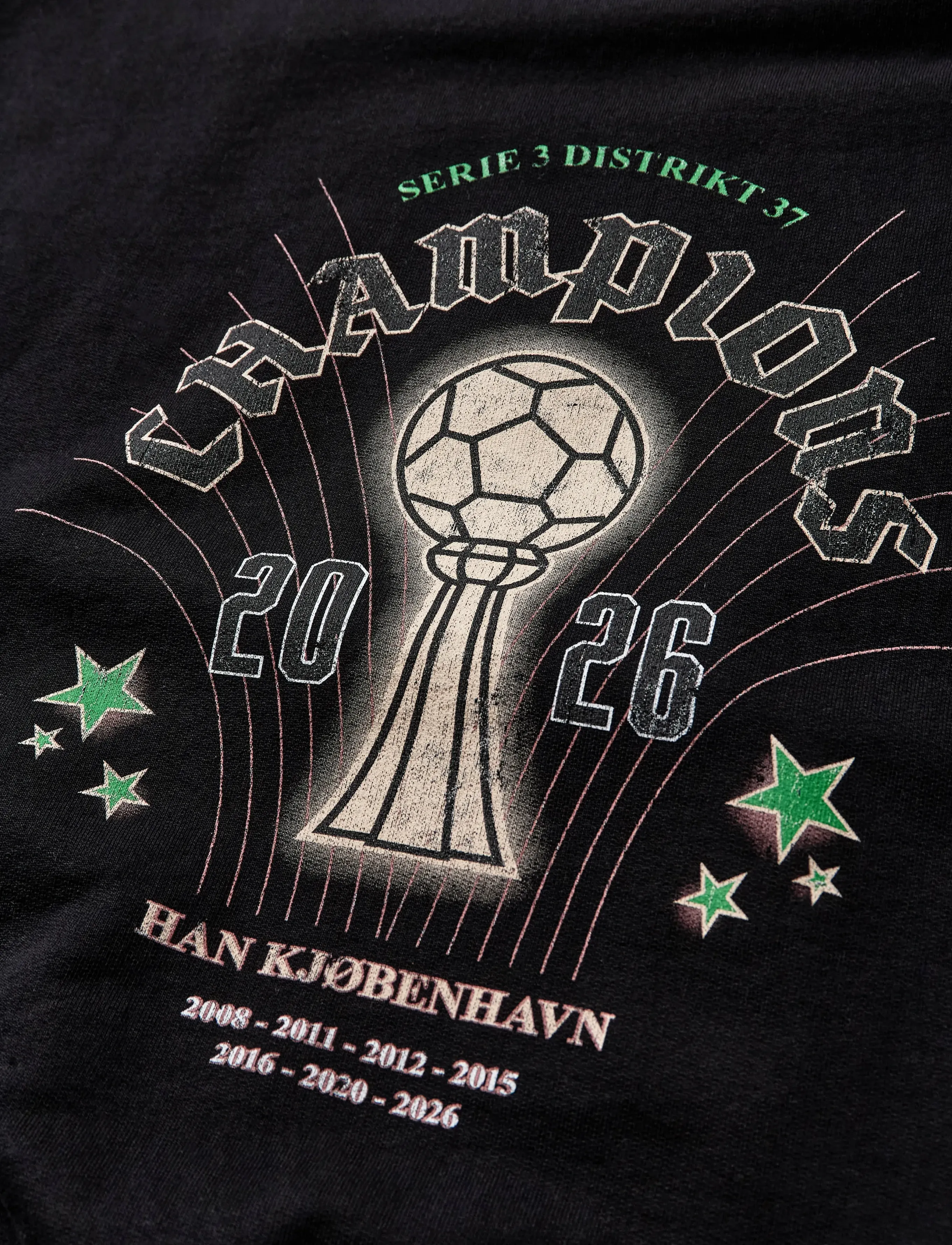 HAN Kjøbenhavn - Champions Oversized Crewneck - truien - black - 2