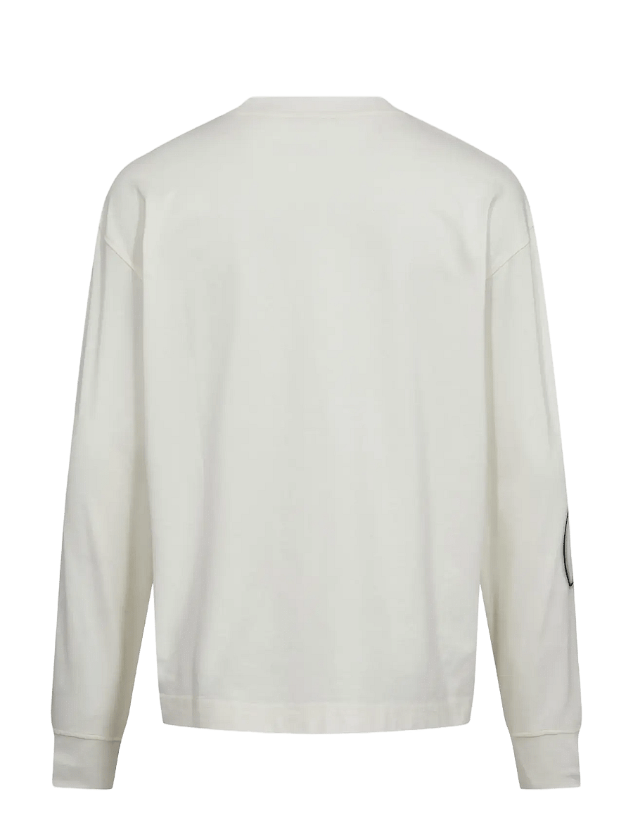 HAN Kjøbenhavn - Ivan Monochrome Tee LS - langärmelig - white - 2