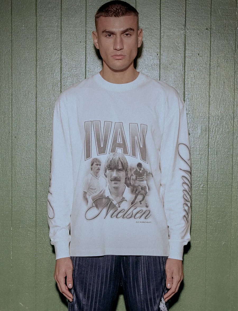 HAN Kjøbenhavn - Ivan Monochrome Tee LS - langärmelig - white - 0