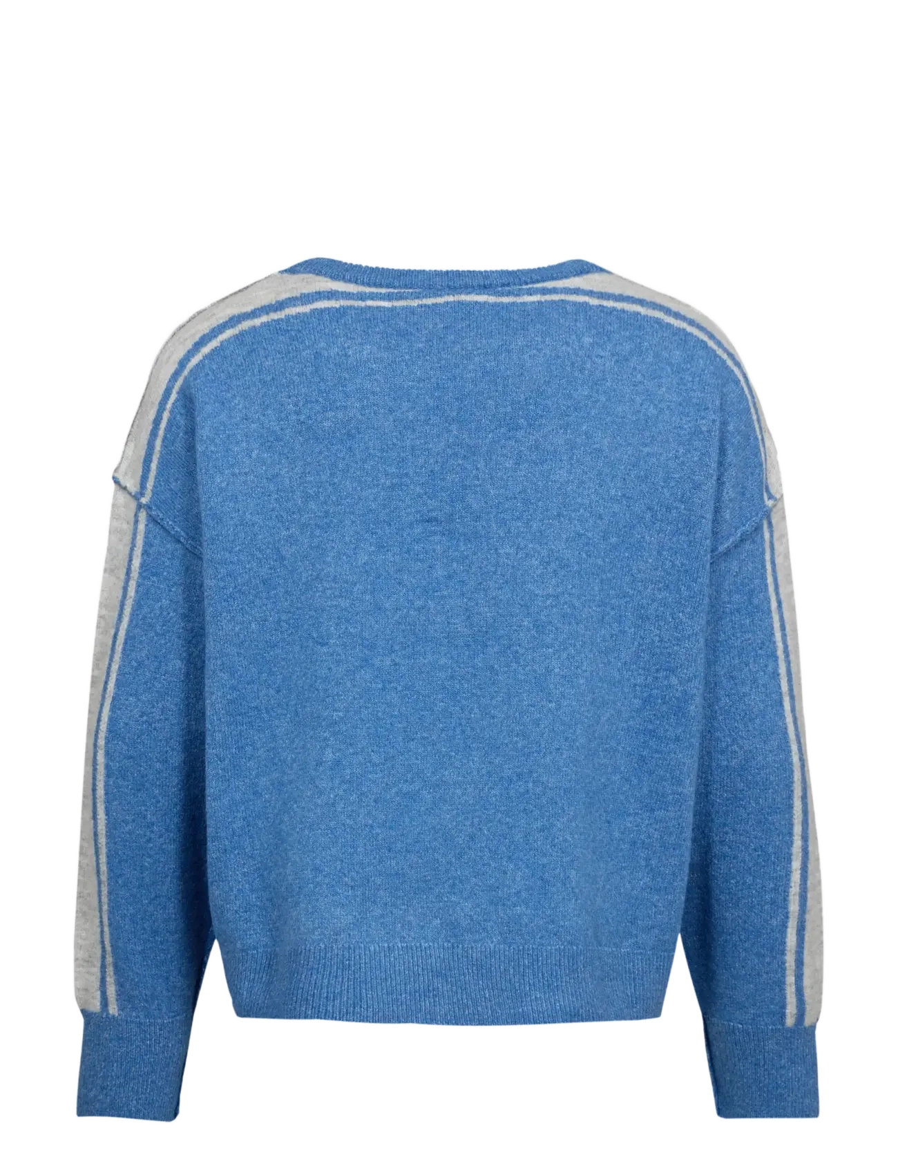 HAN Kjøbenhavn - Logo Knit - rundhals - sky blue - 1