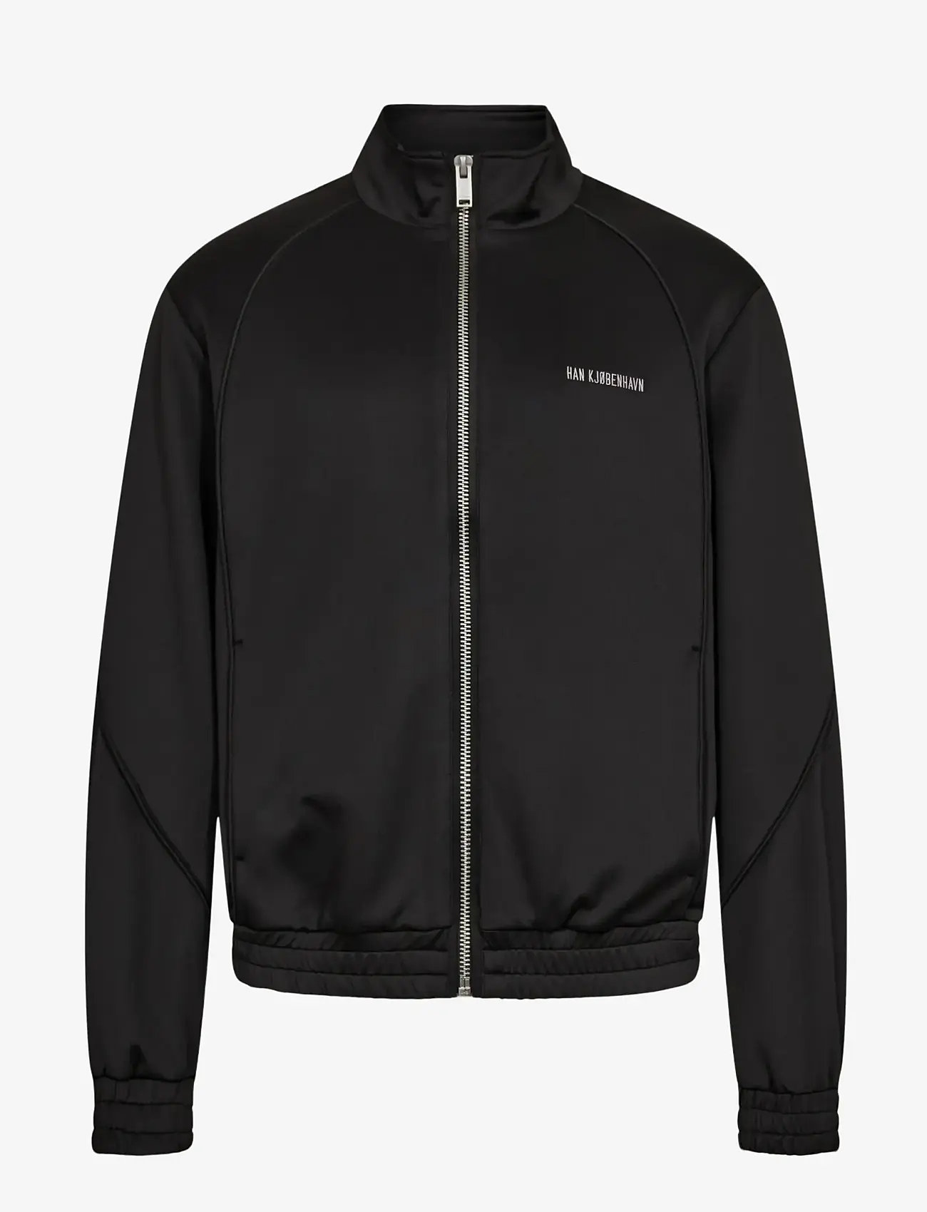 HAN Kjøbenhavn - Logo Track Jacket - forårsjakker - black - 1